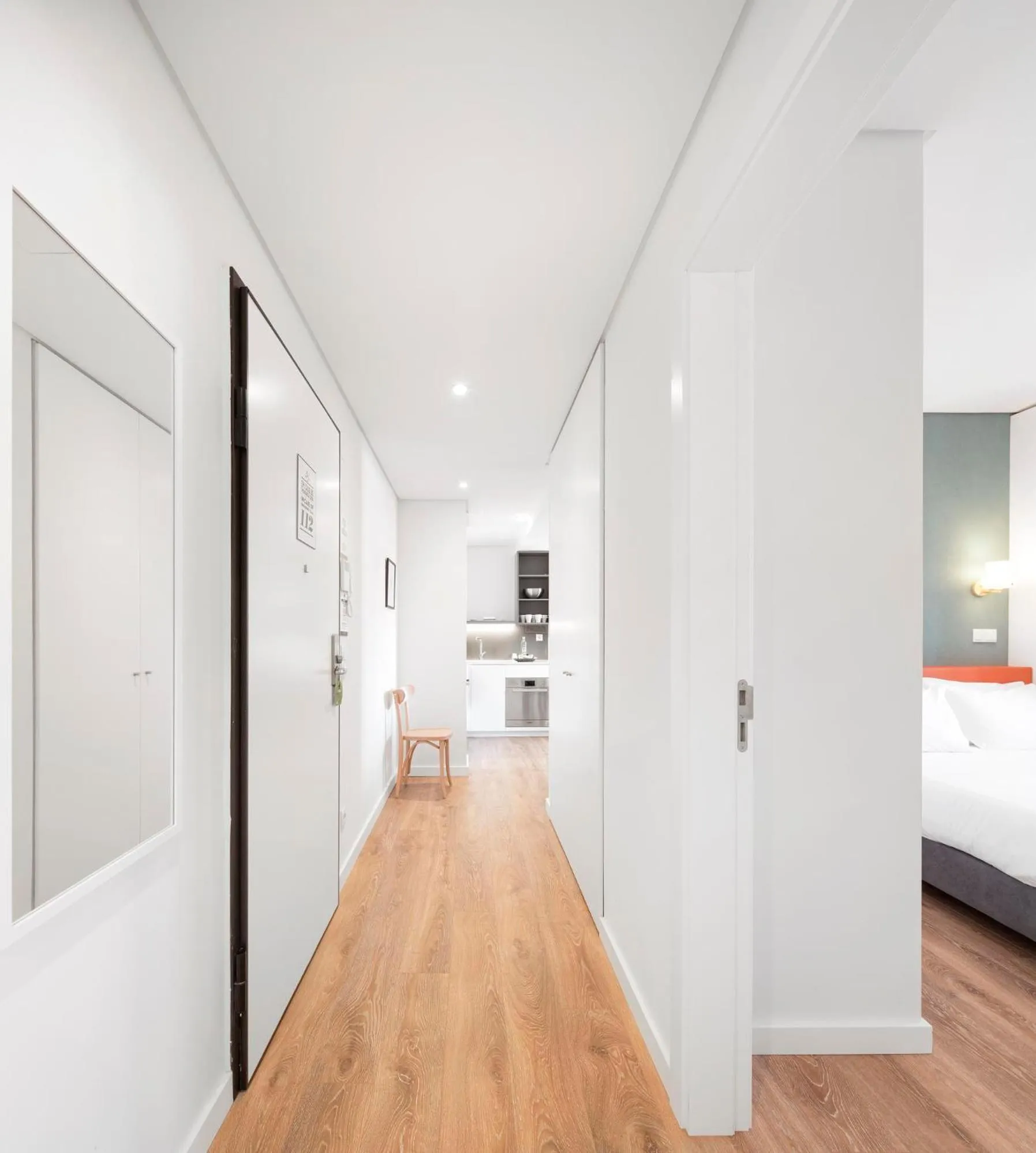 Bedroom, Bed in Lisbon Serviced Apartments - Avenida