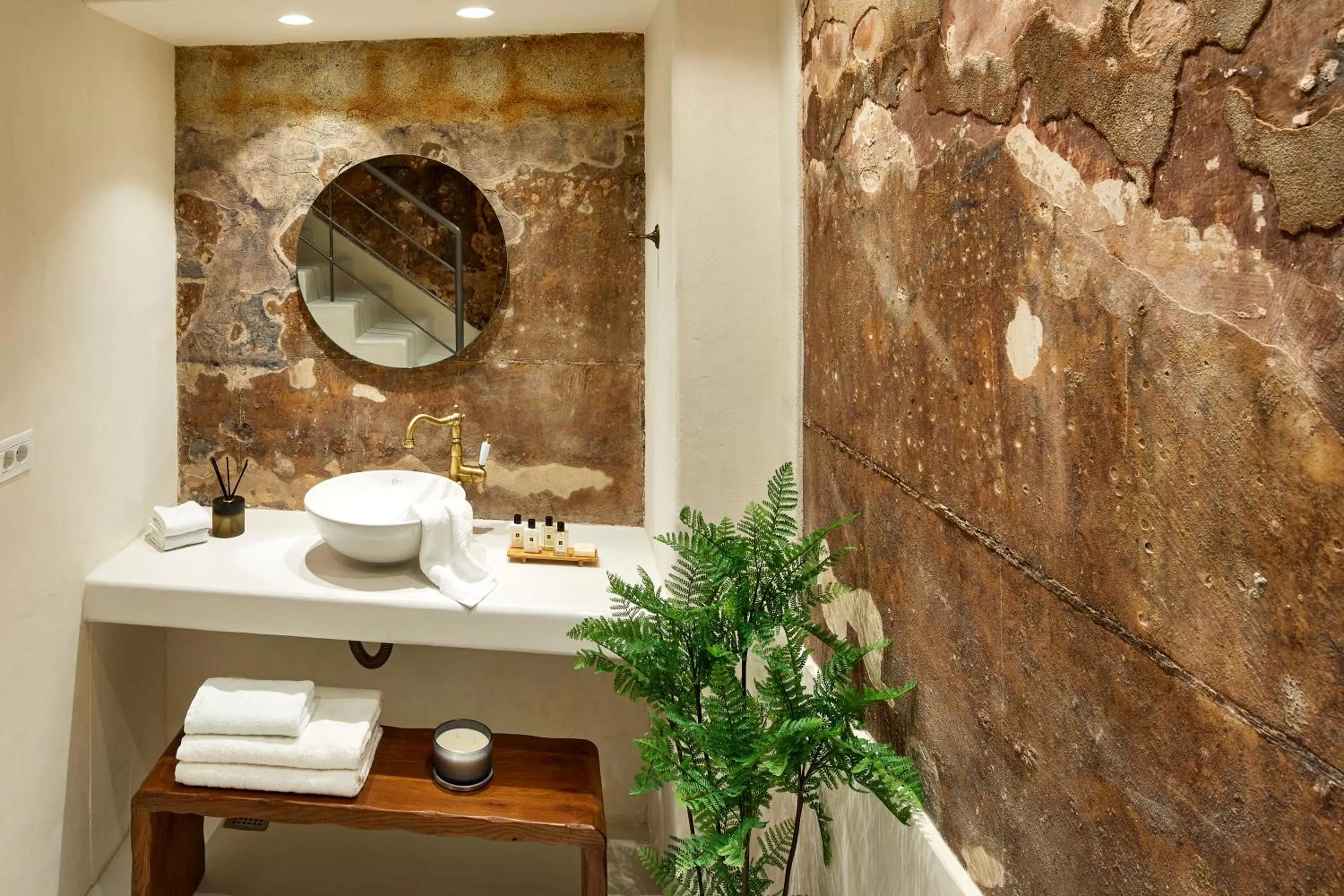 Bathroom in Winery Hotel 1870