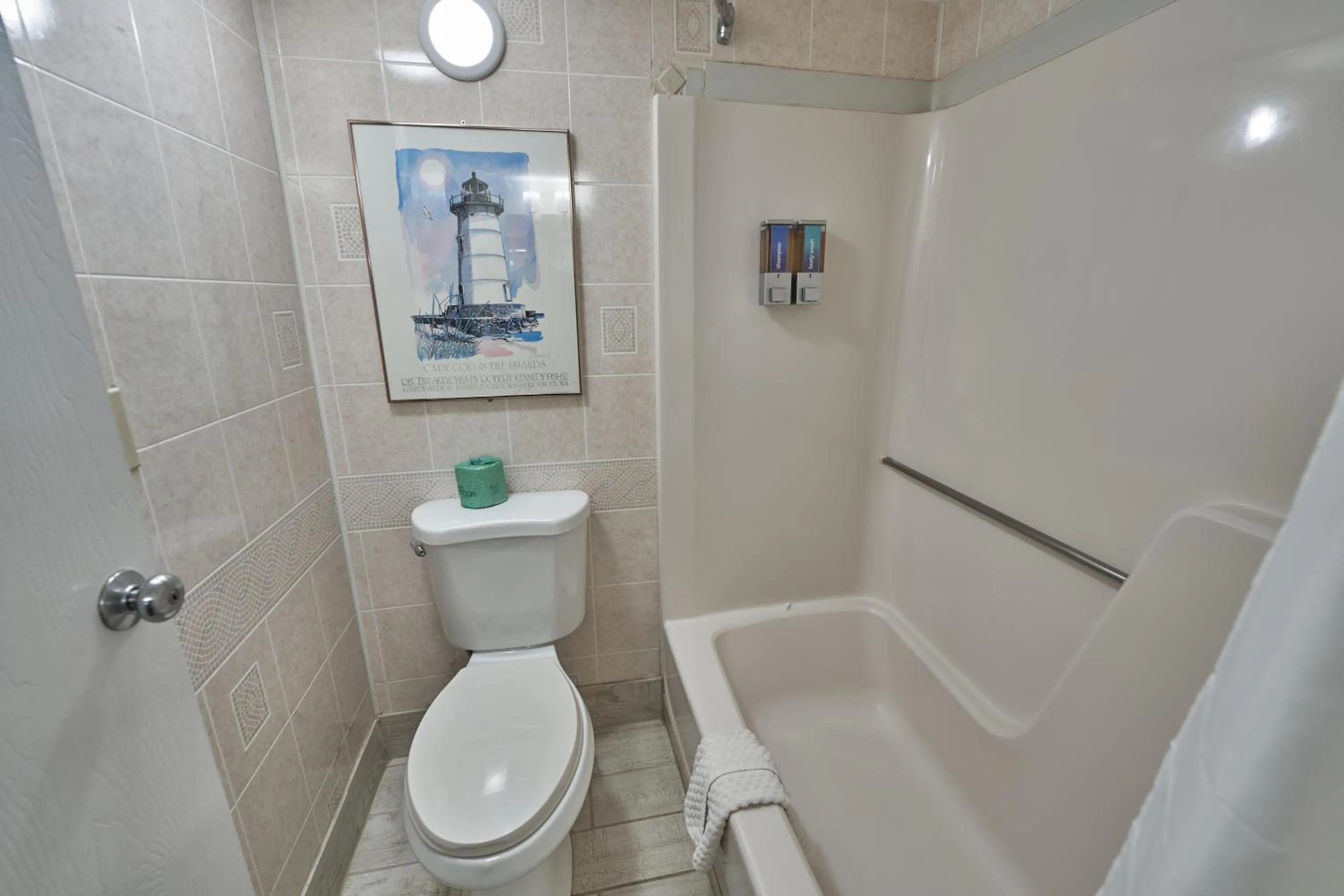 Shower in The Mariner Resort Cape Cod by The Red Collection