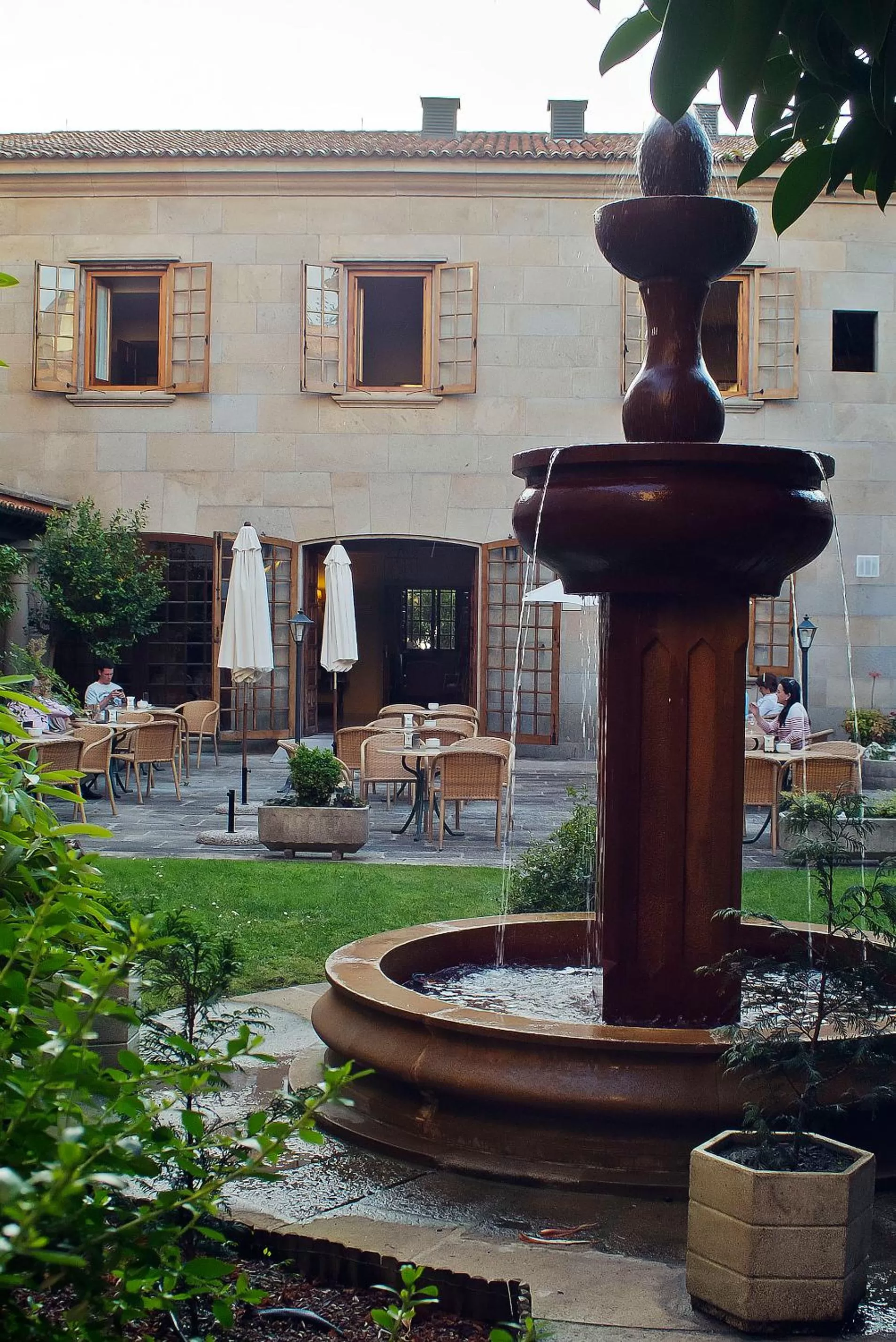 Garden in Parador de Cambados