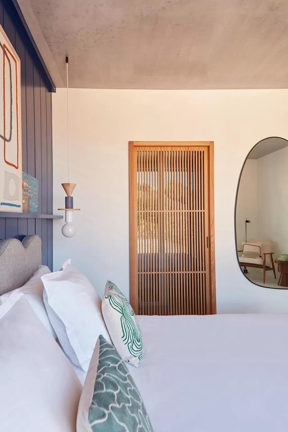 Bedroom, Bed in Hôtel de La Plage