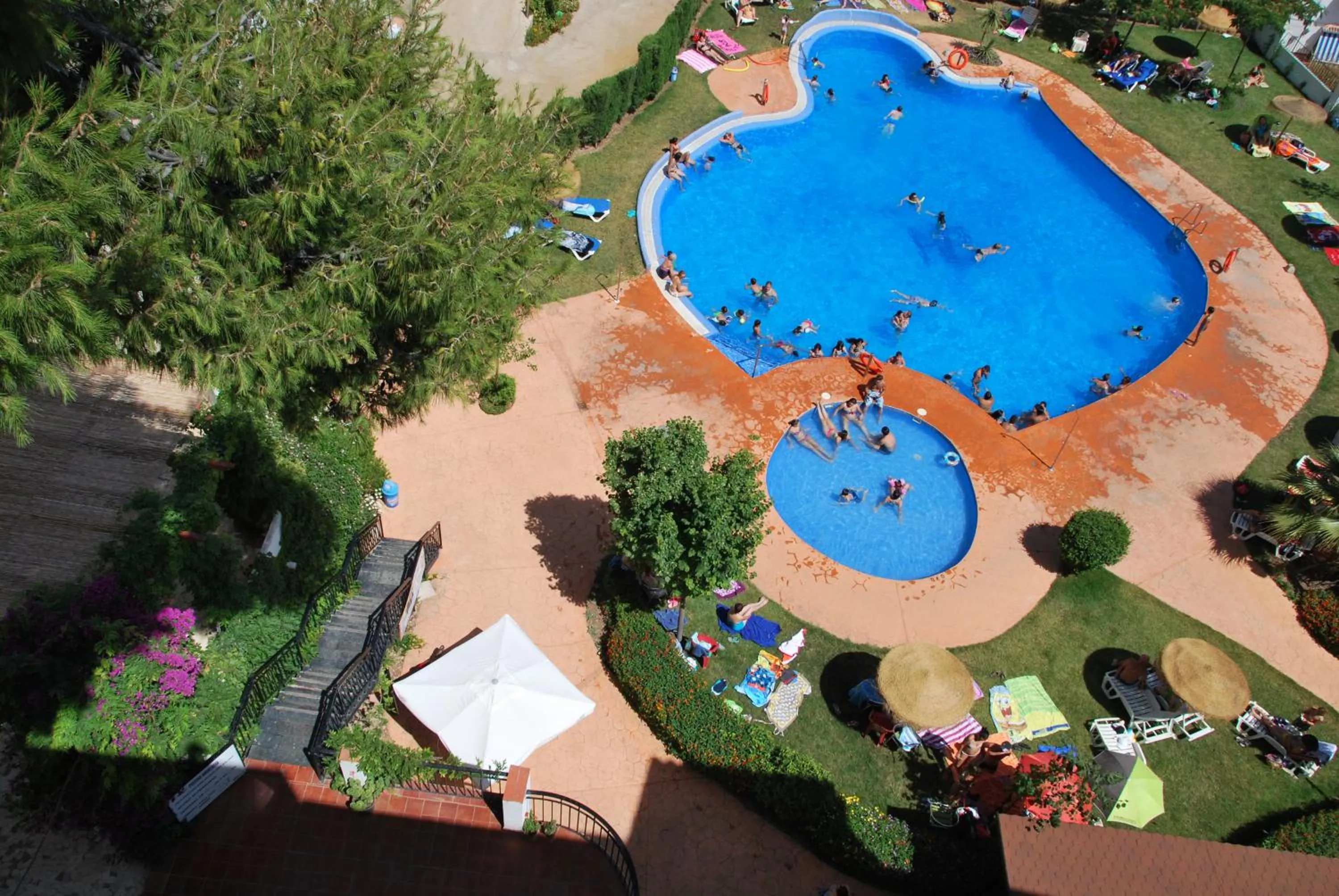Bird's eye view in Hotel Andalucia