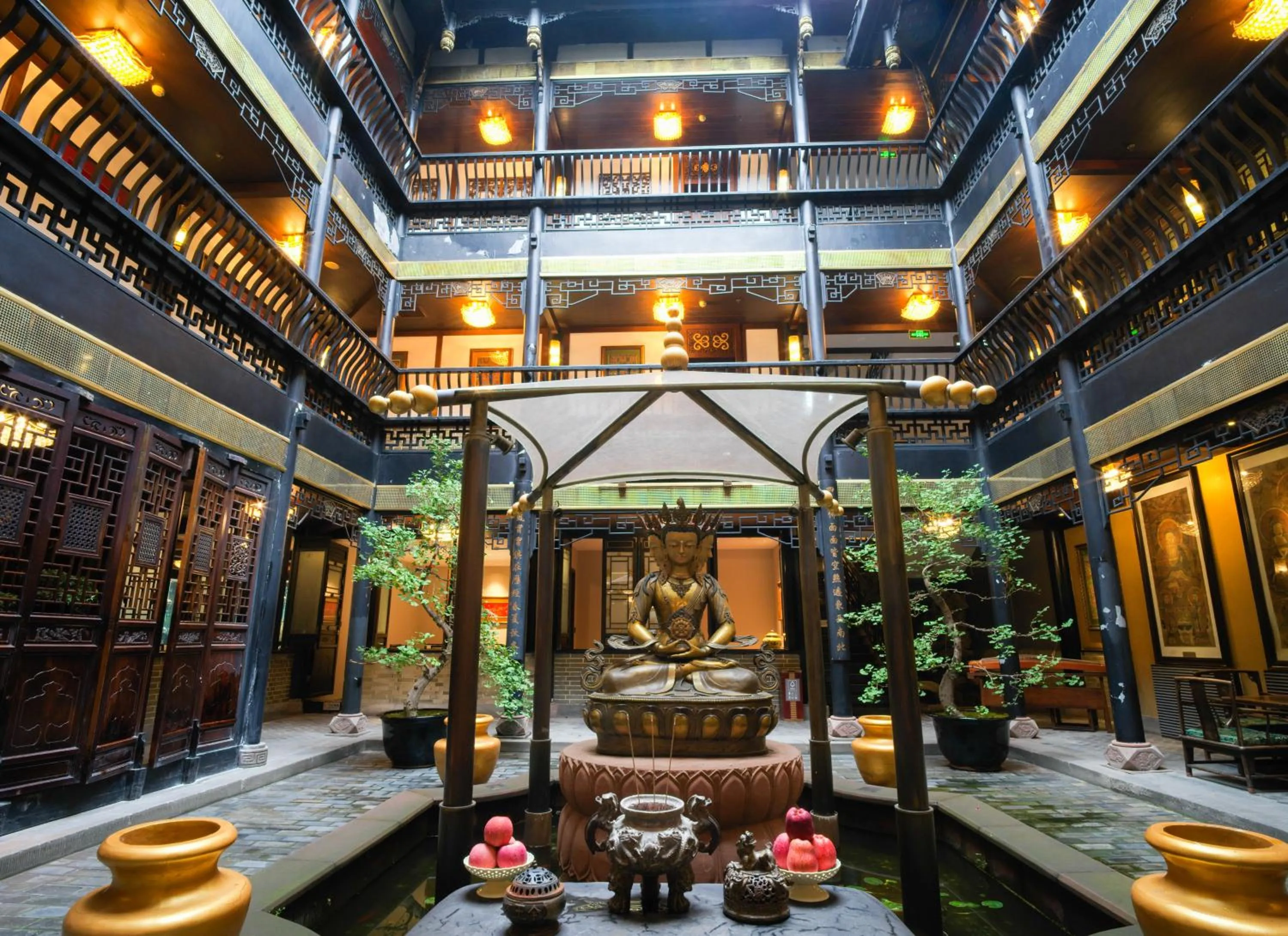 Property building in Buddha Zen Hotel