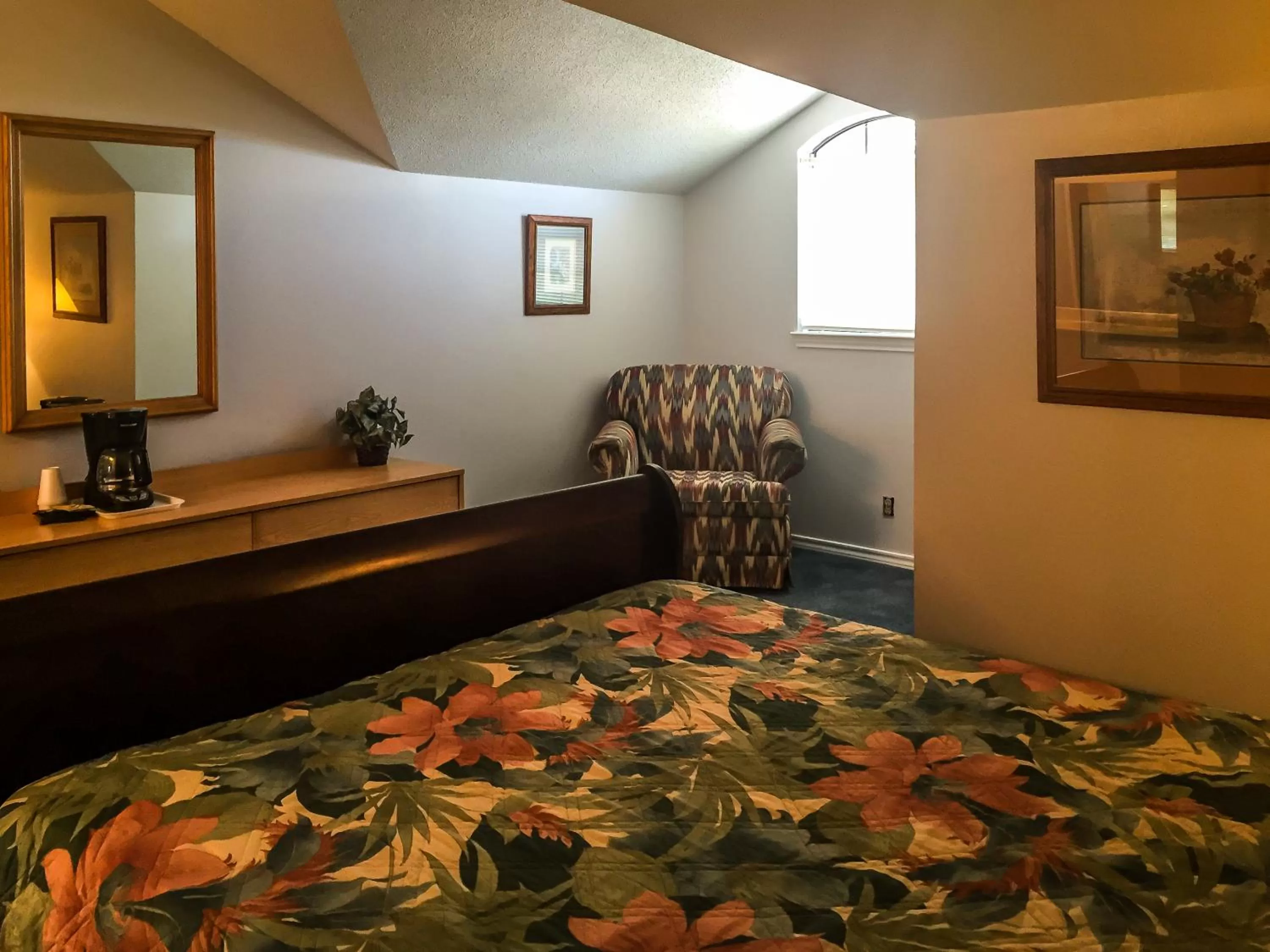 Bed in Bent Tree Motel