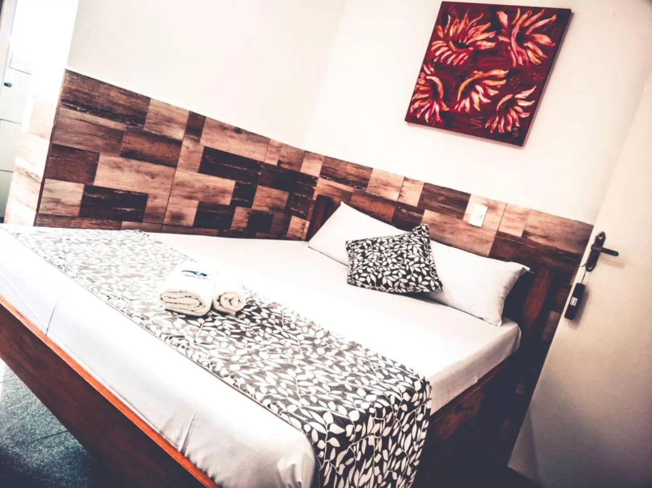 Bed in Maranim Plaza Hotel