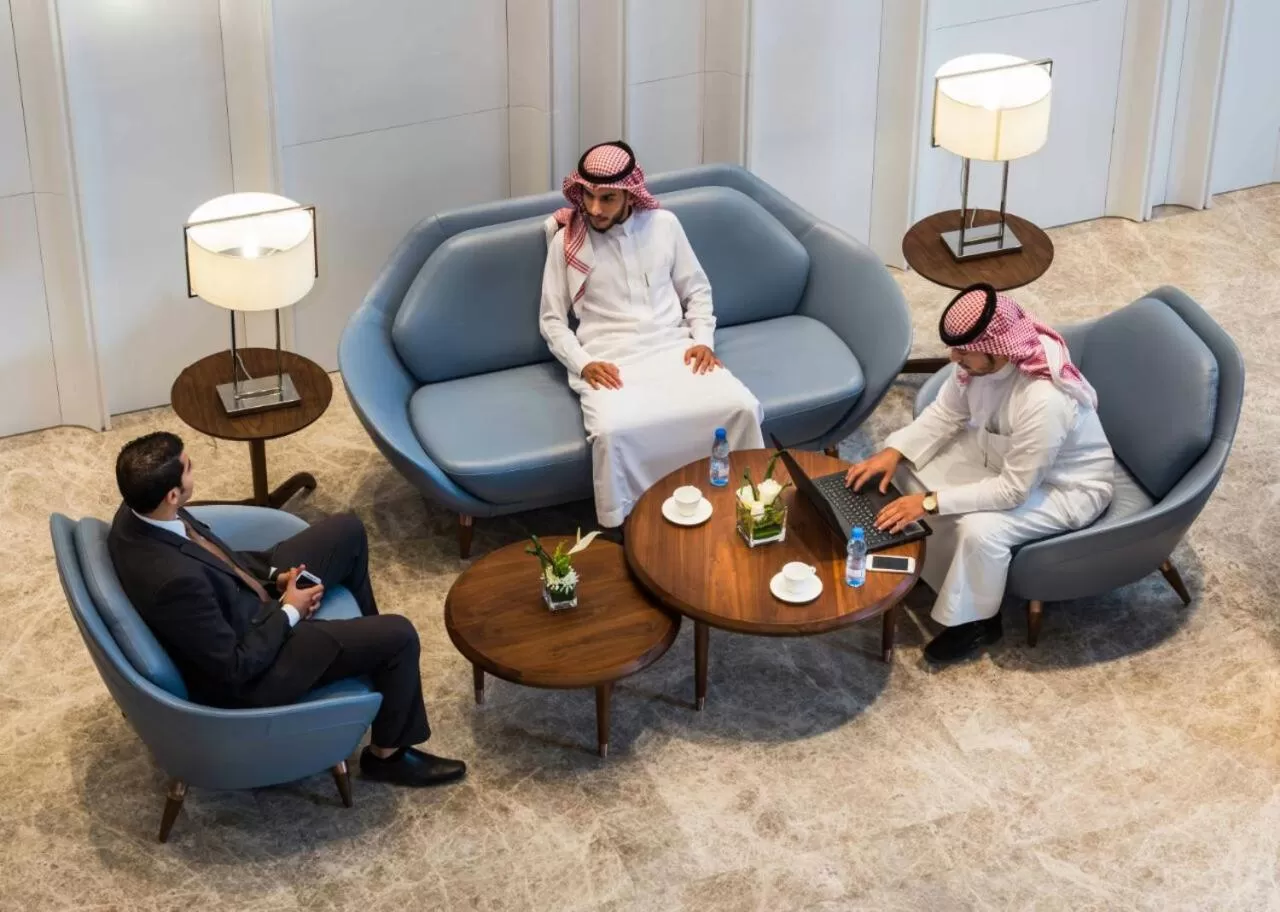 People in Aber Al Yasmin