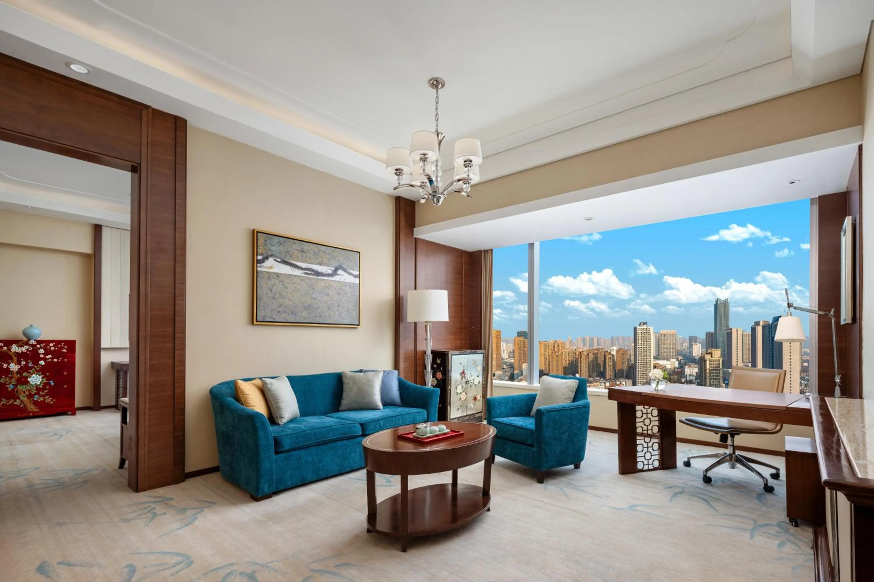 Living room in Shangri-La Hefei