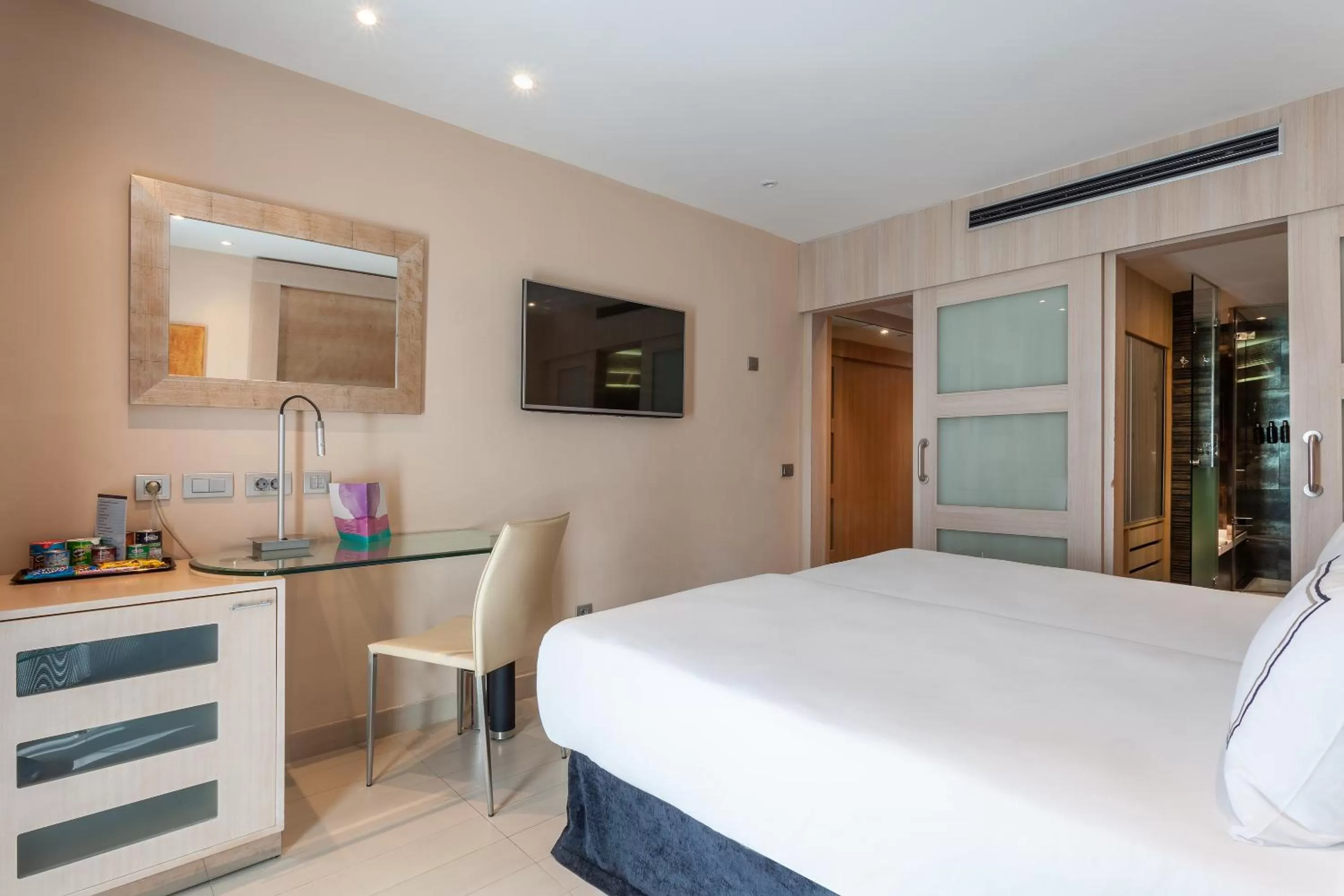 Bed in Melia Sevilla