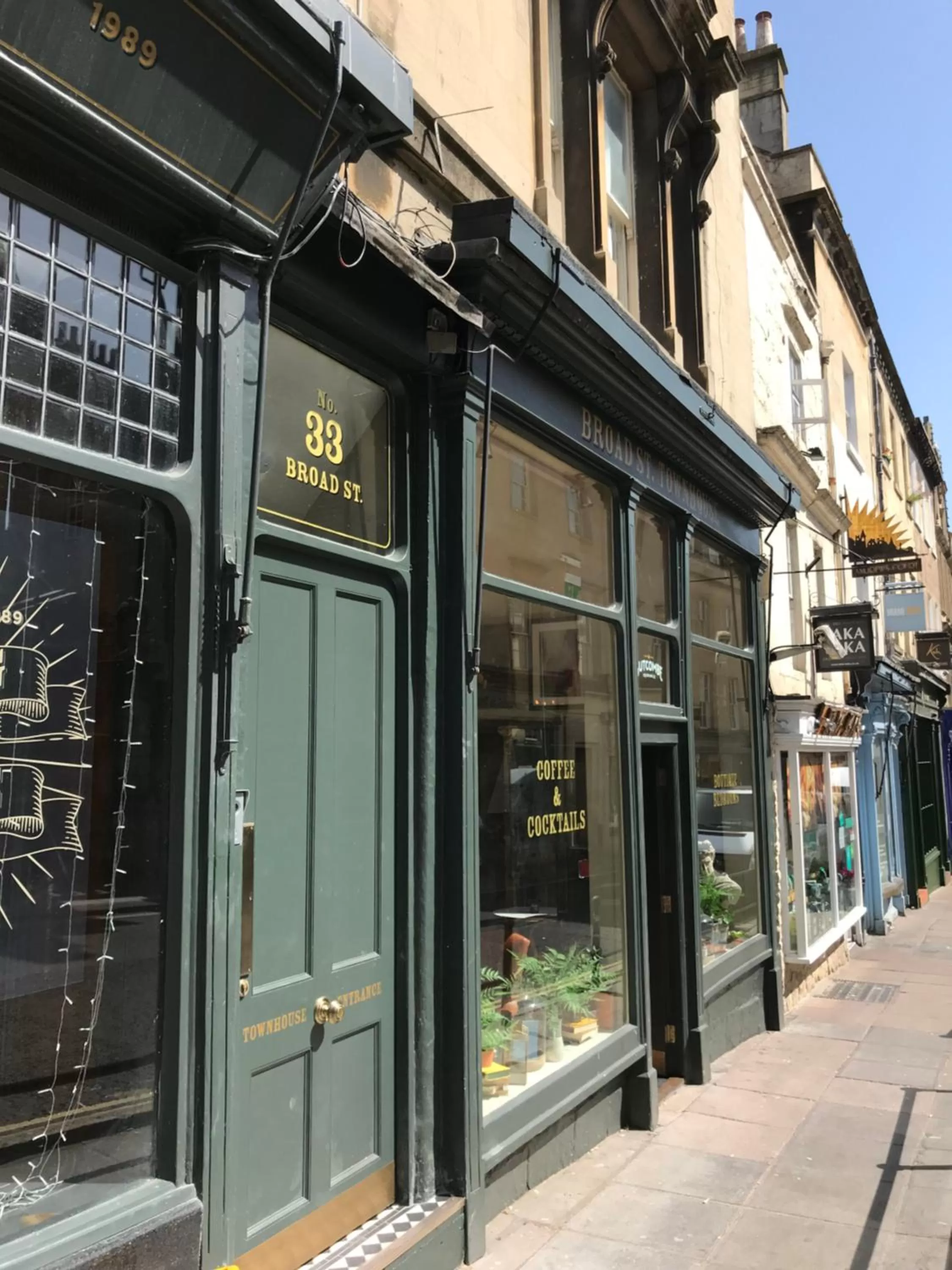 Property building in Broad Street Townhouse