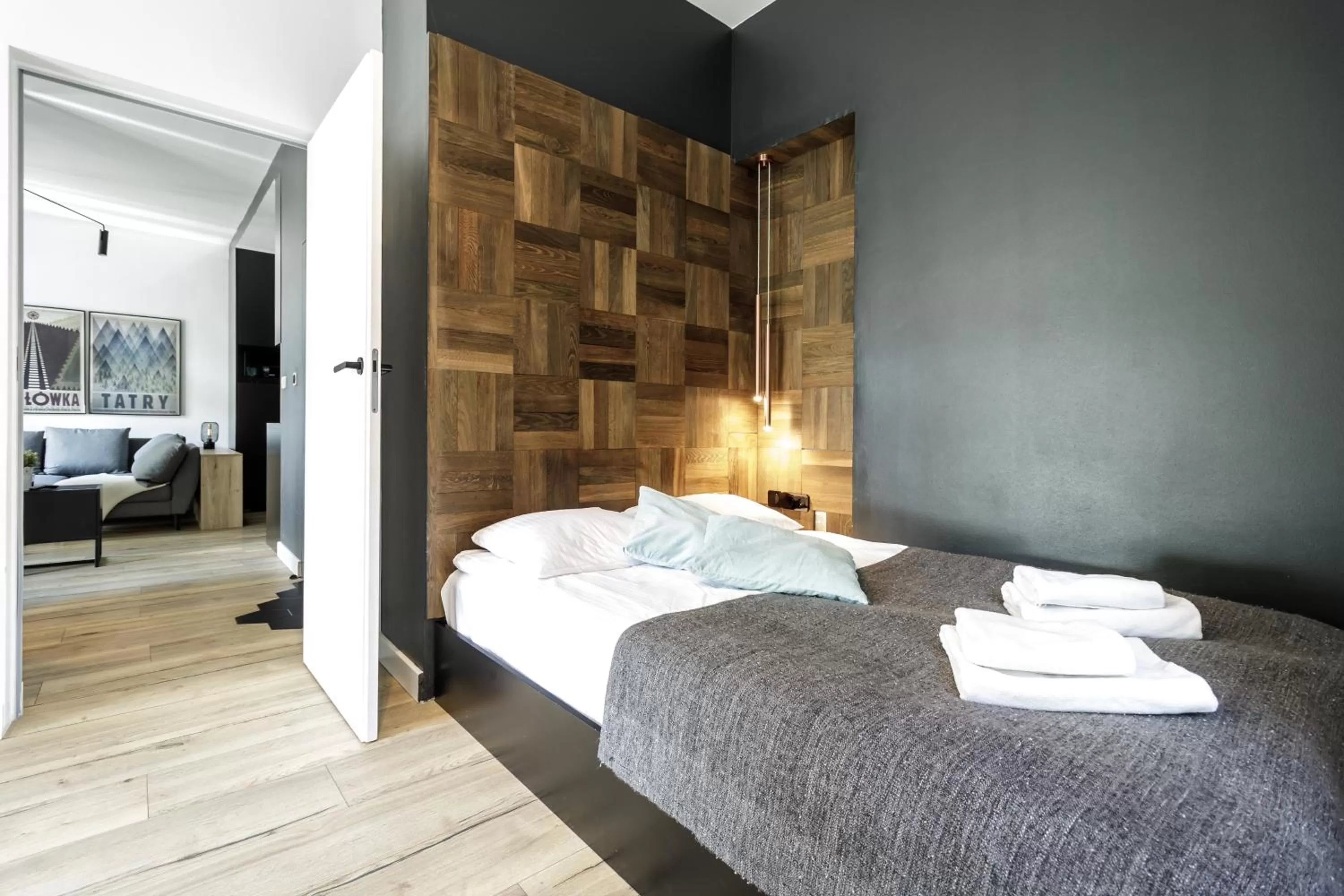 Bedroom, Bed in Jagiellońska Residence