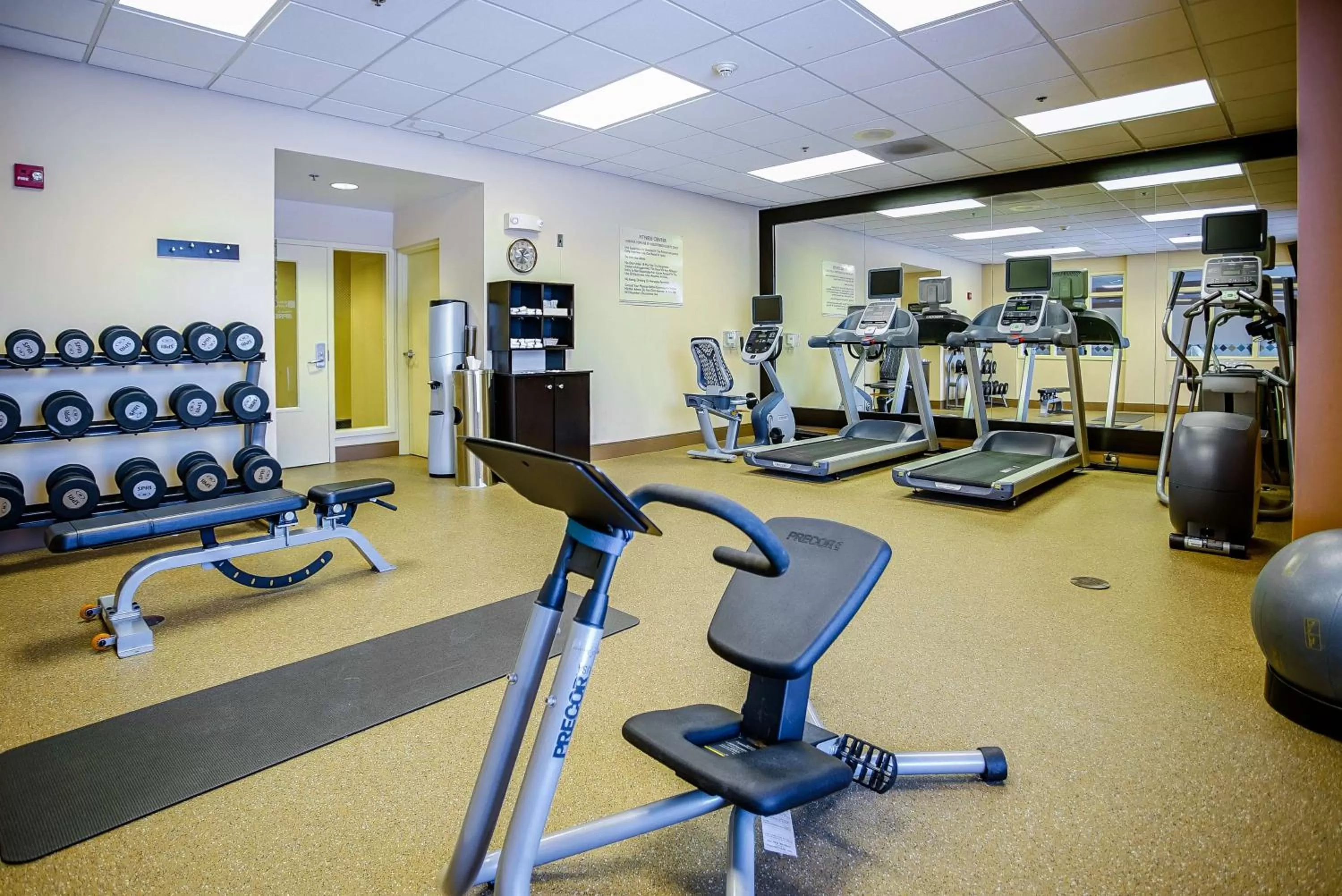 Fitness centre/facilities in Hilton Garden Inn Kankakee