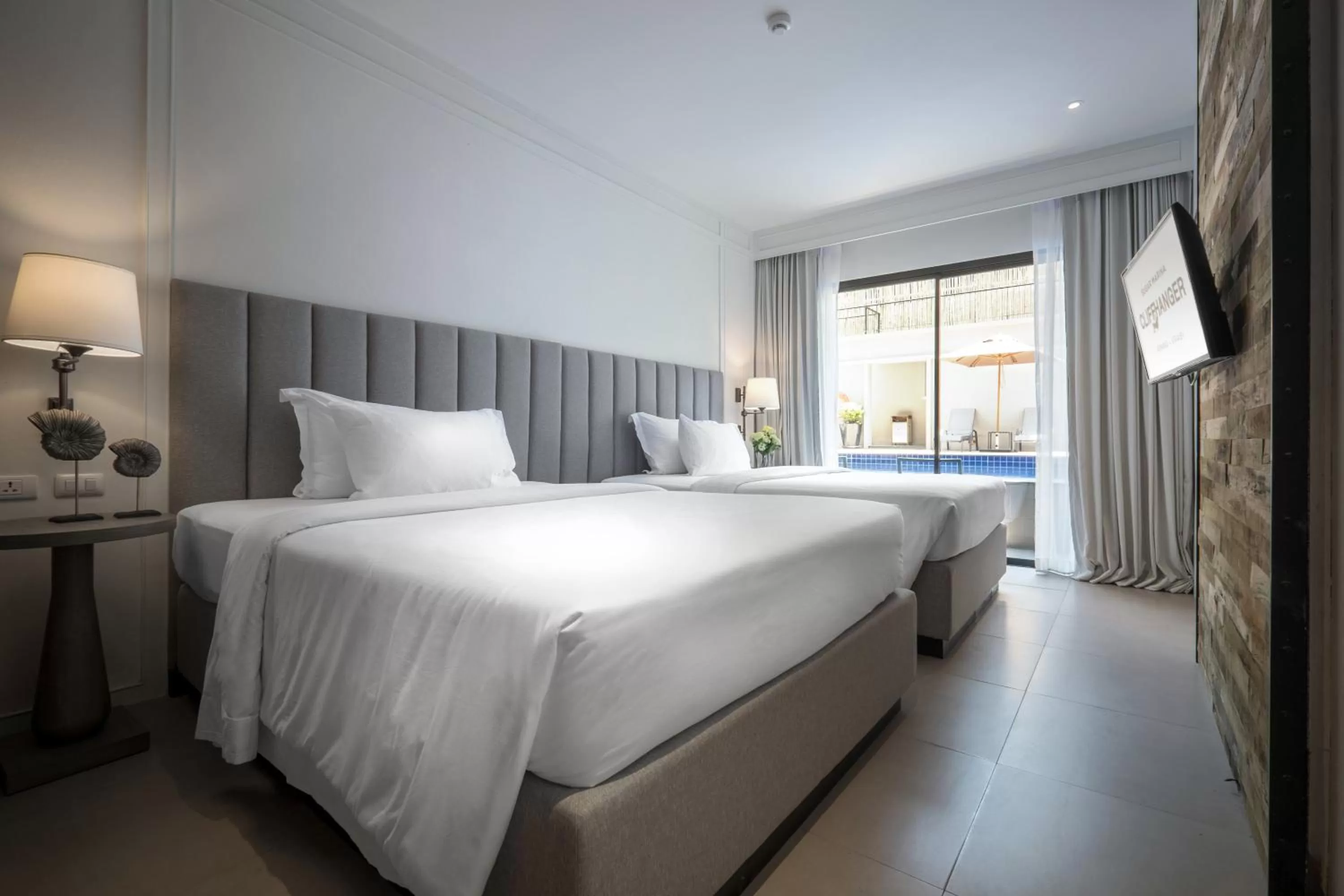 Bed in Sugar Marina Hotel CLIFFHANGER Aonang