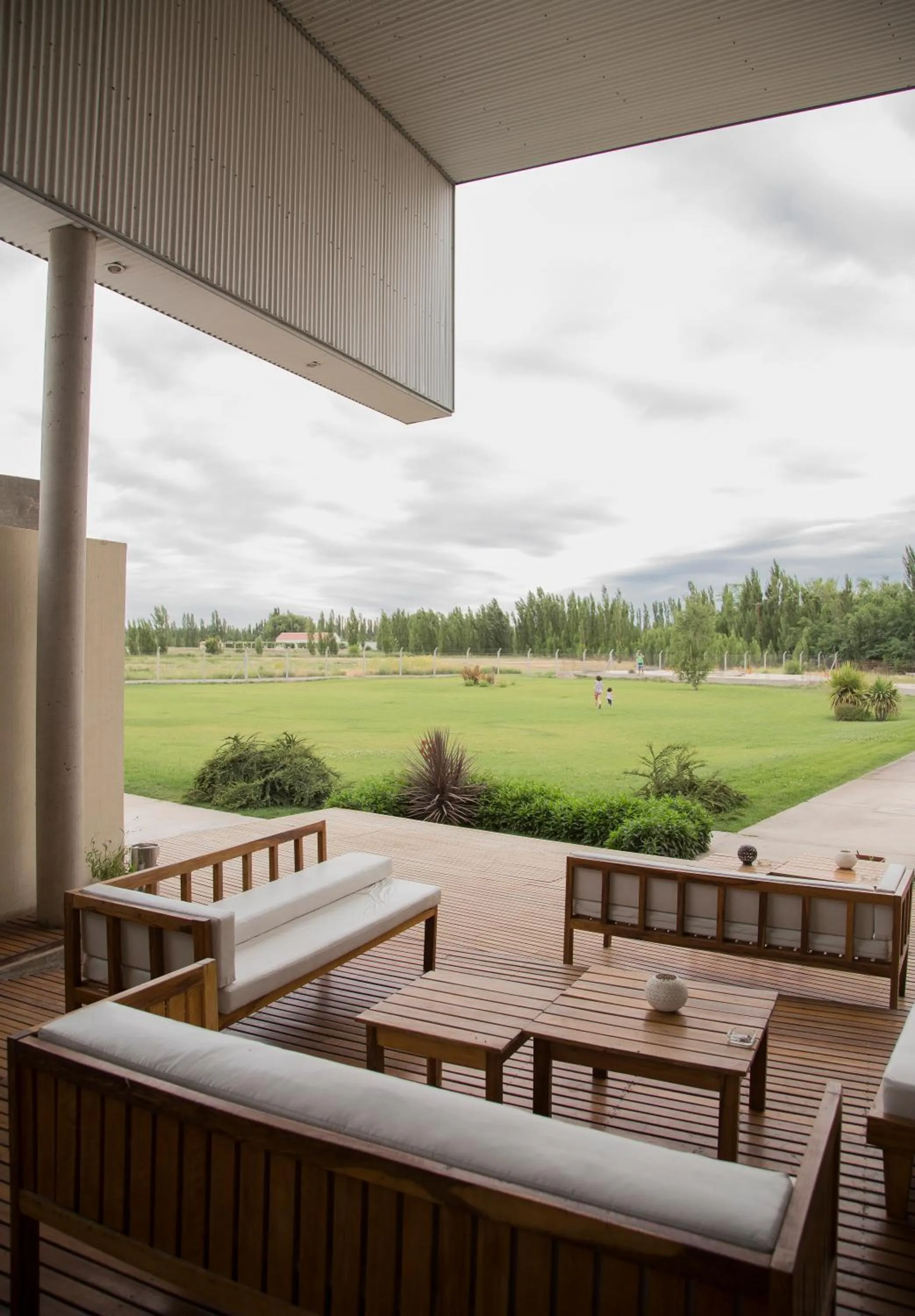 Patio in Herradura Hotel Suites
