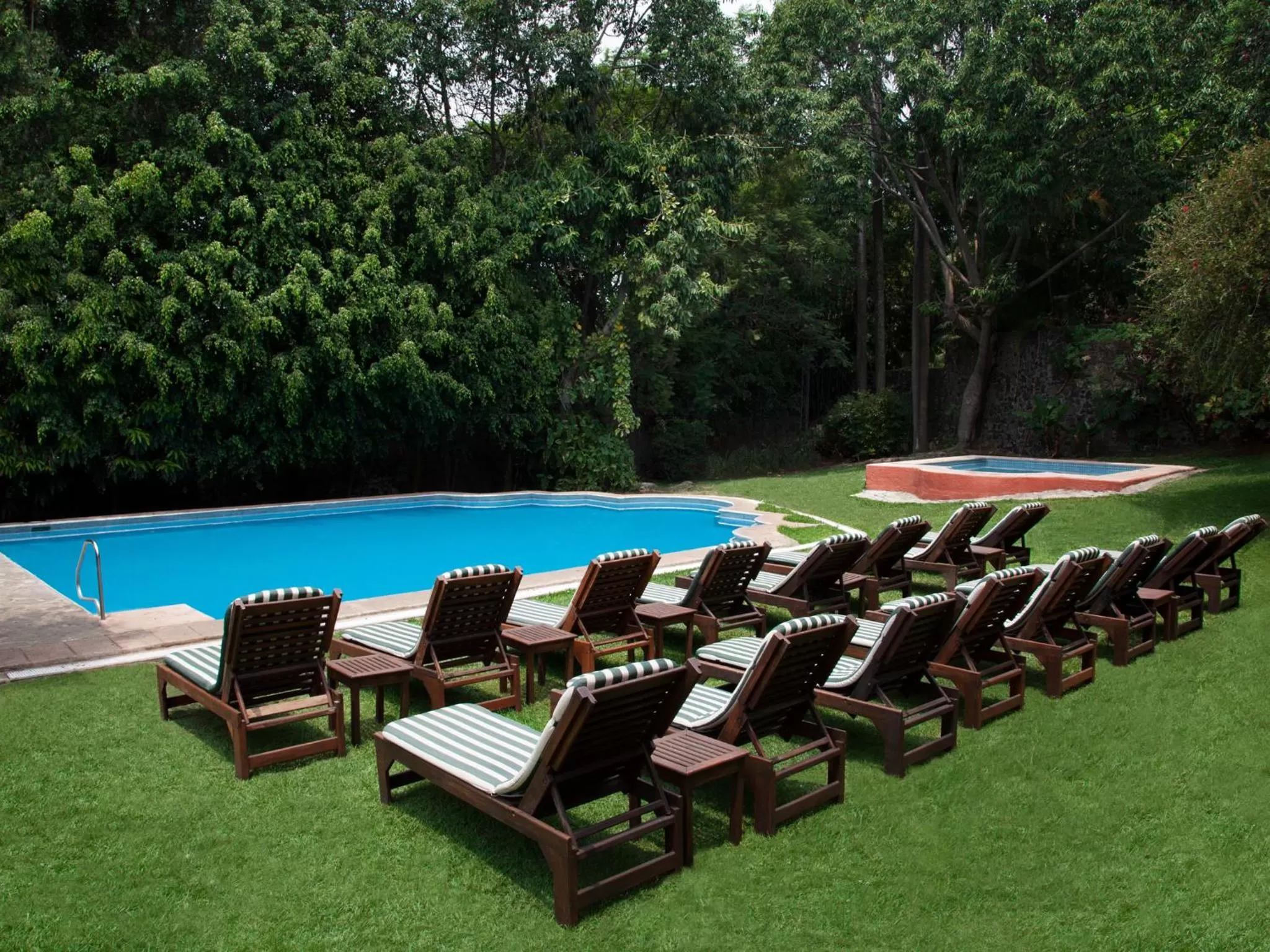 Swimming pool in Hotel Racquet Cuernavaca