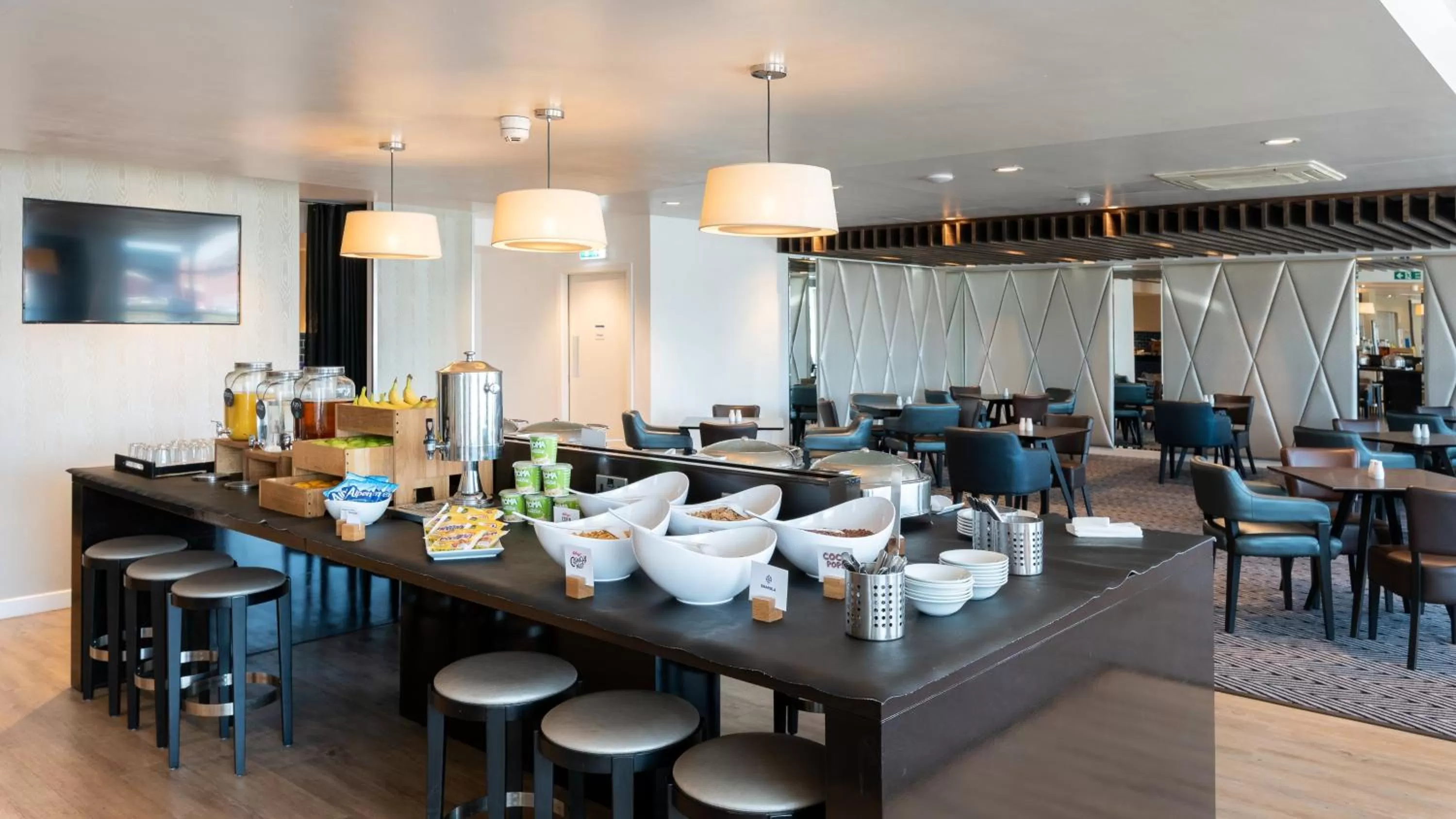 Breakfast in Holiday Inn Express Leigh - Sports Village by IHG