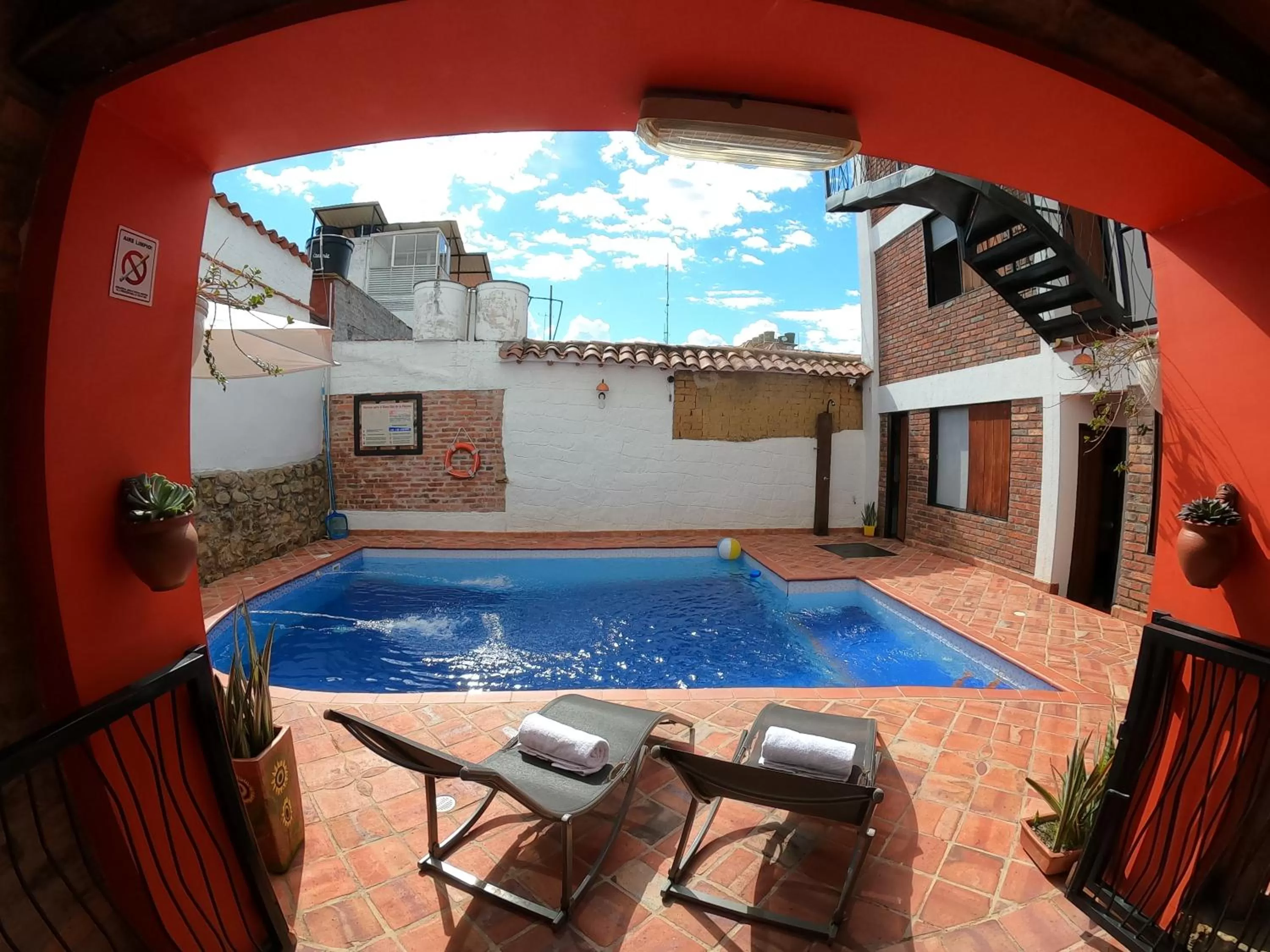 Swimming Pool in Hotel Villa Del Socorro