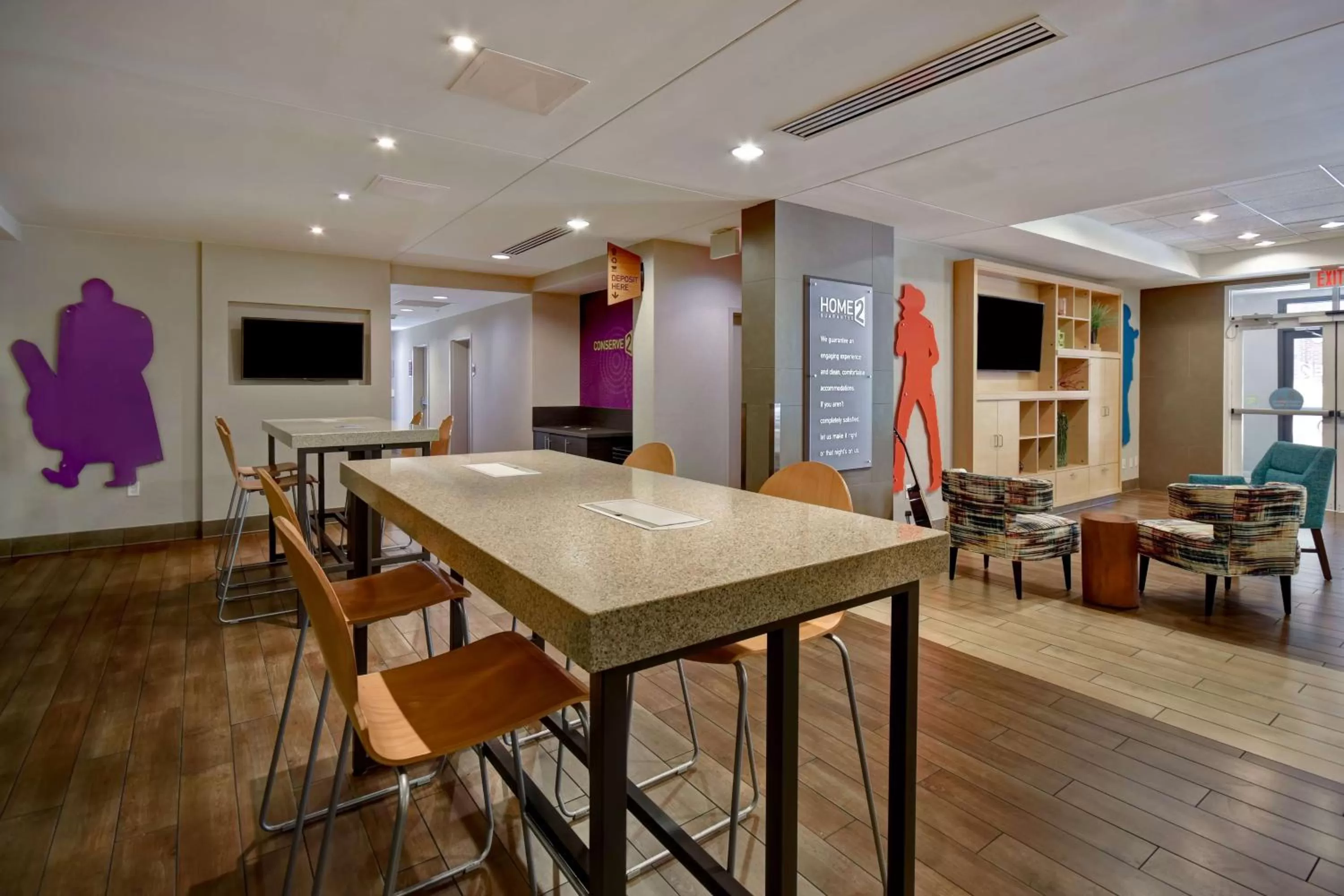 Breakfast in Home2 Suites by Hilton Nashville Vanderbilt, TN