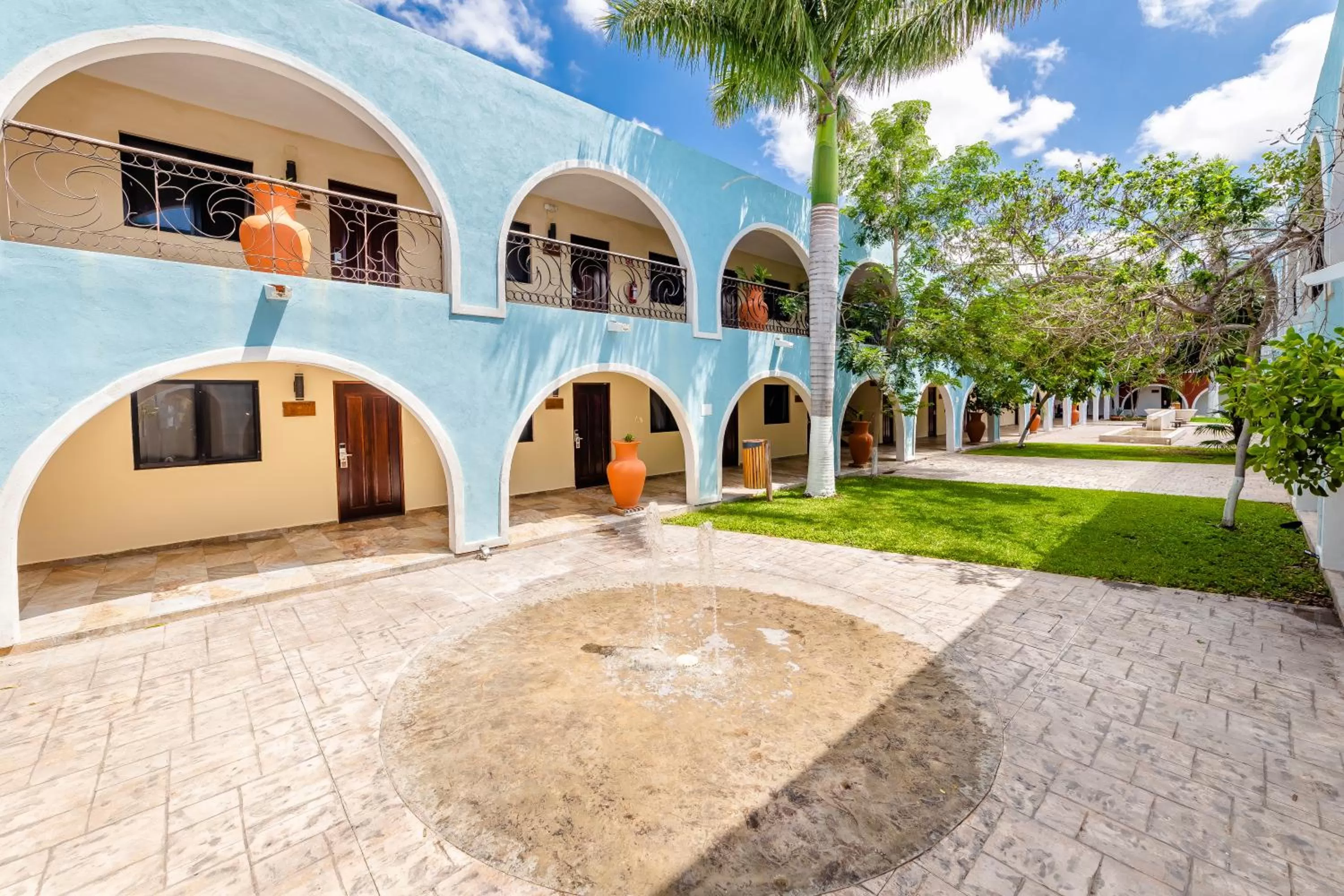 Property building in Hacienda Inn Aeropuerto