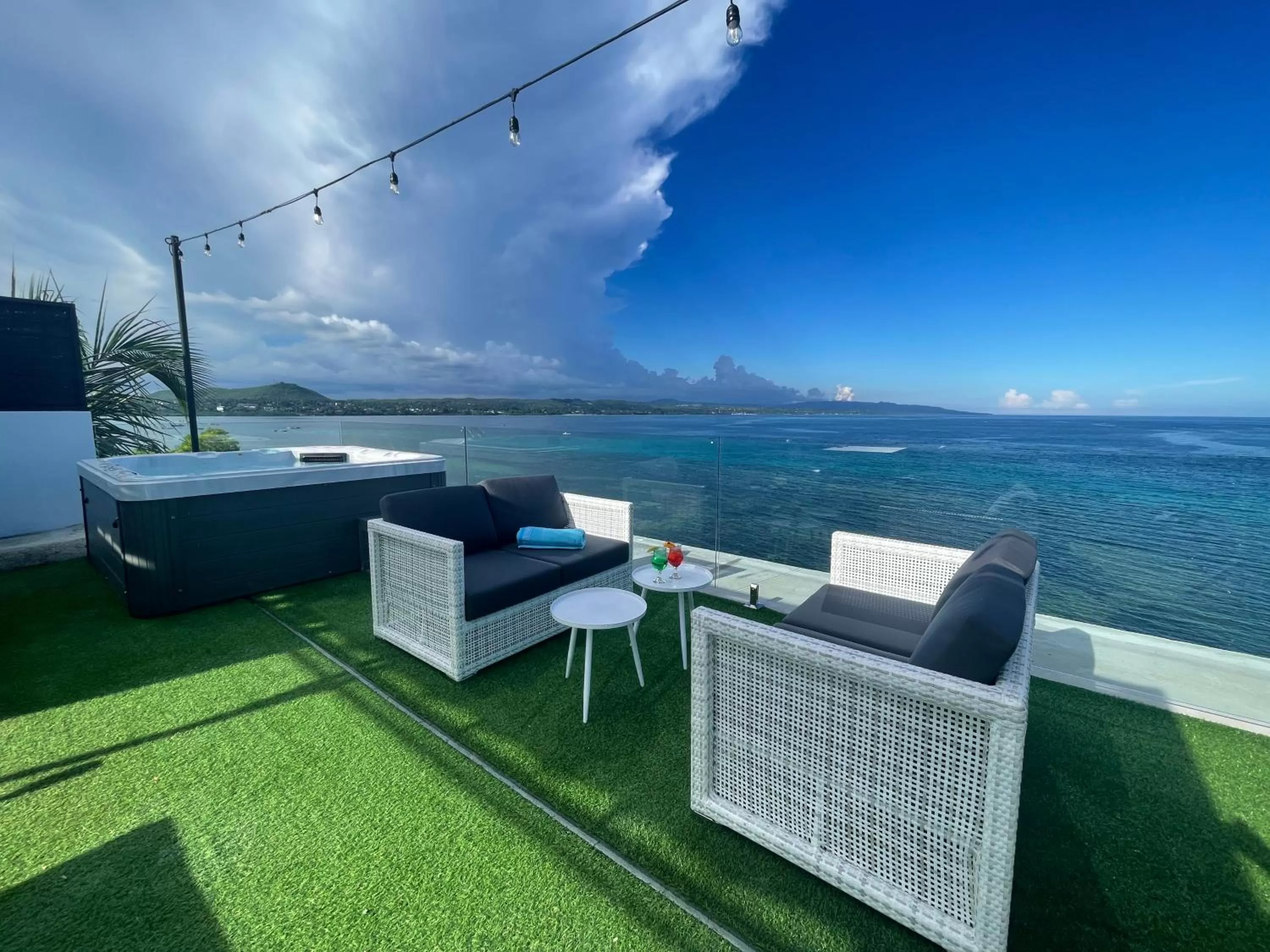 Balcony/Terrace in Epic Suites Bohol ADULTS ONLY