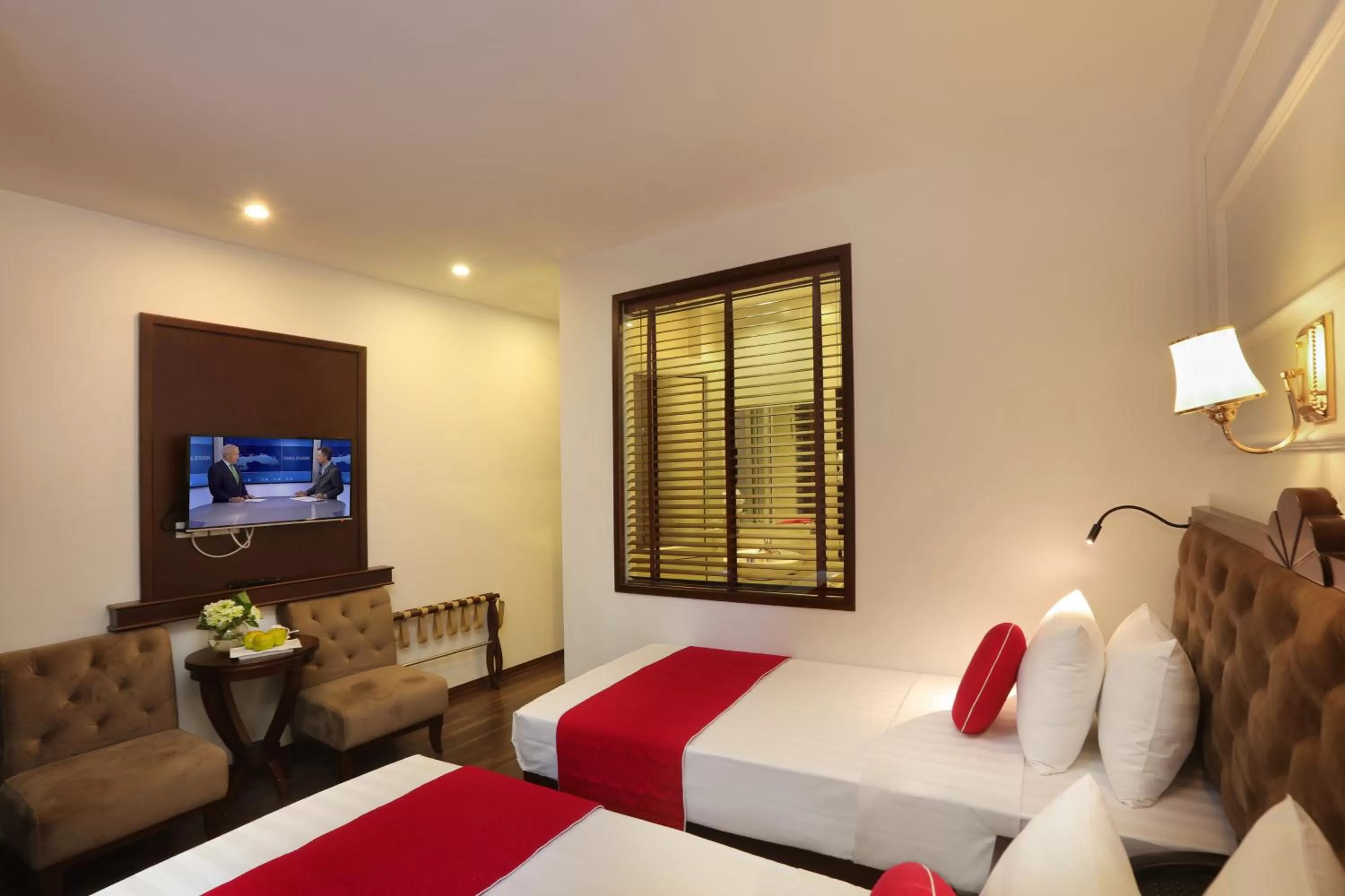 Bedroom, Bed in Hanoi La Vision Hotel