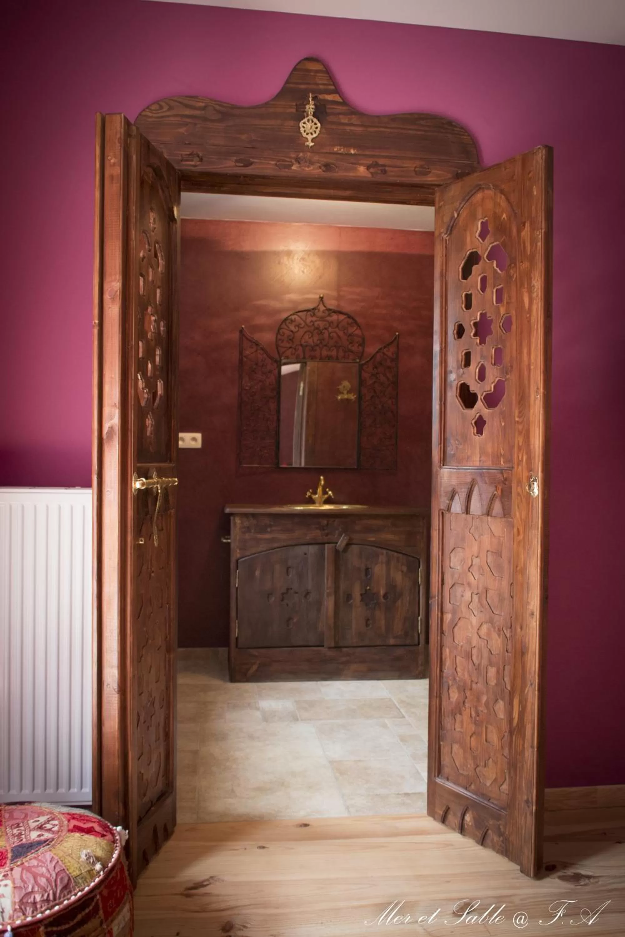 Bathroom in Mer et Sable B&B