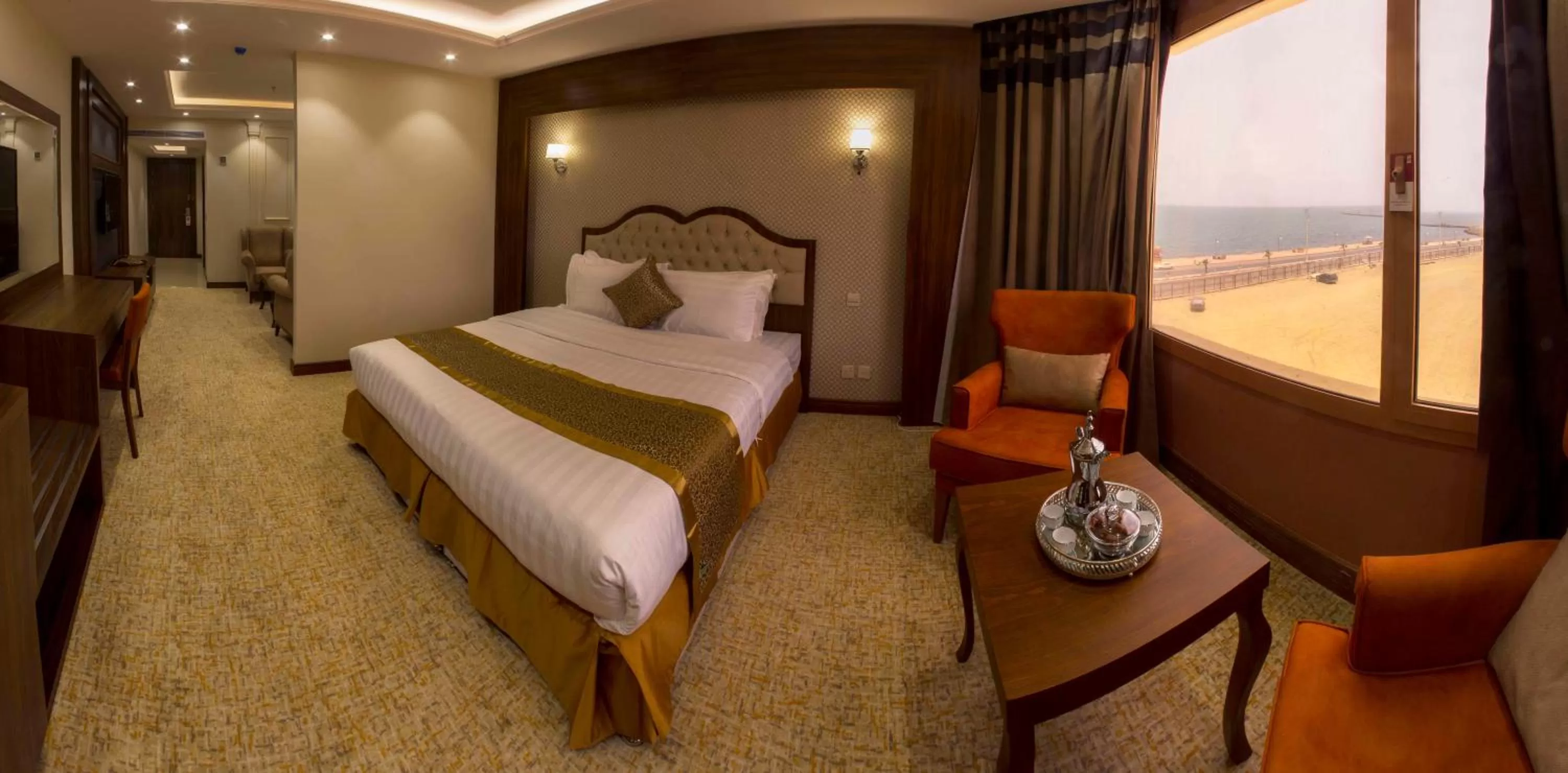 Photo of the whole room, Bed in Al-Borg Al-Watheer Serviced apartments