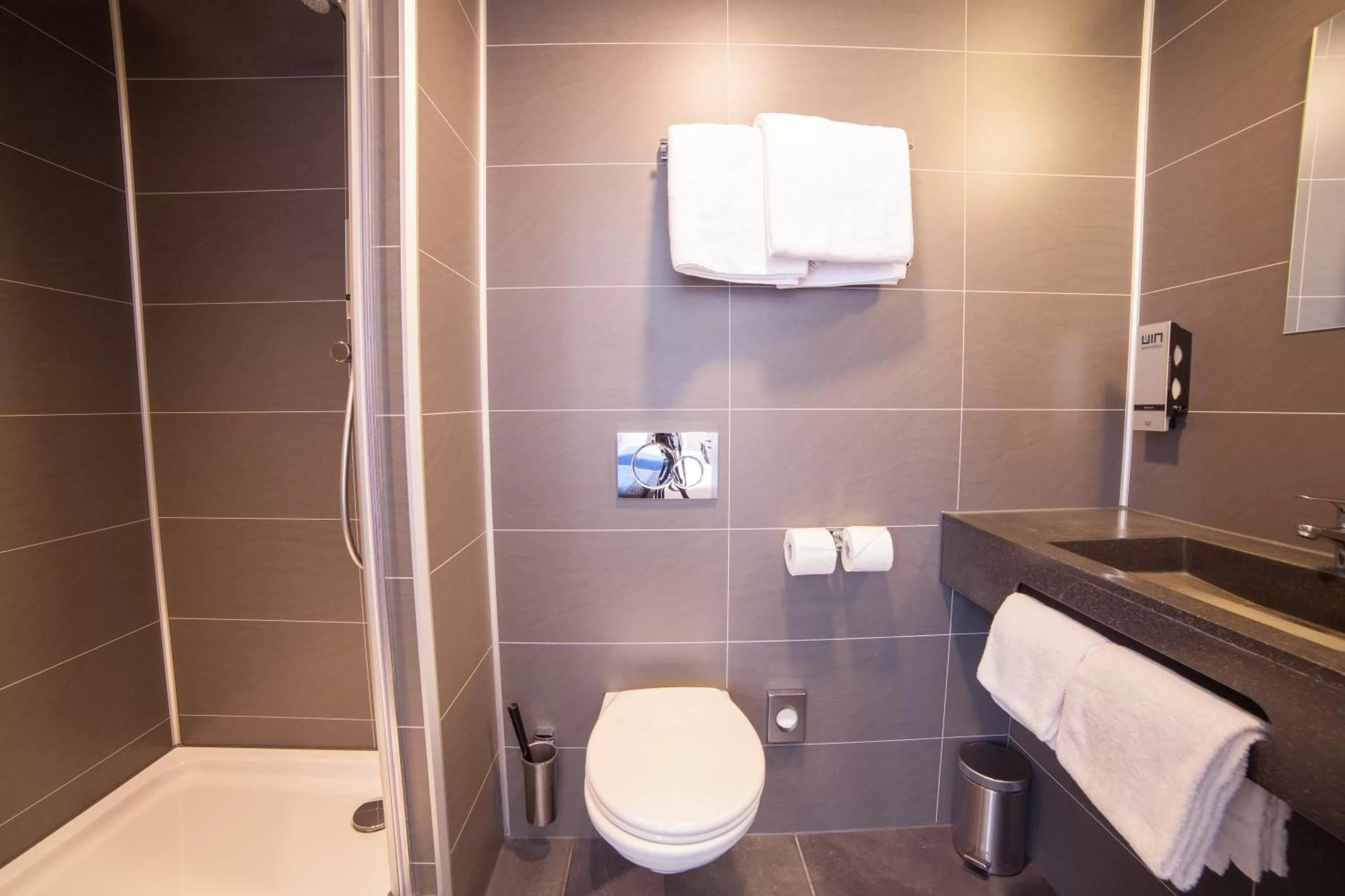 Bathroom in Hotel Library Amsterdam