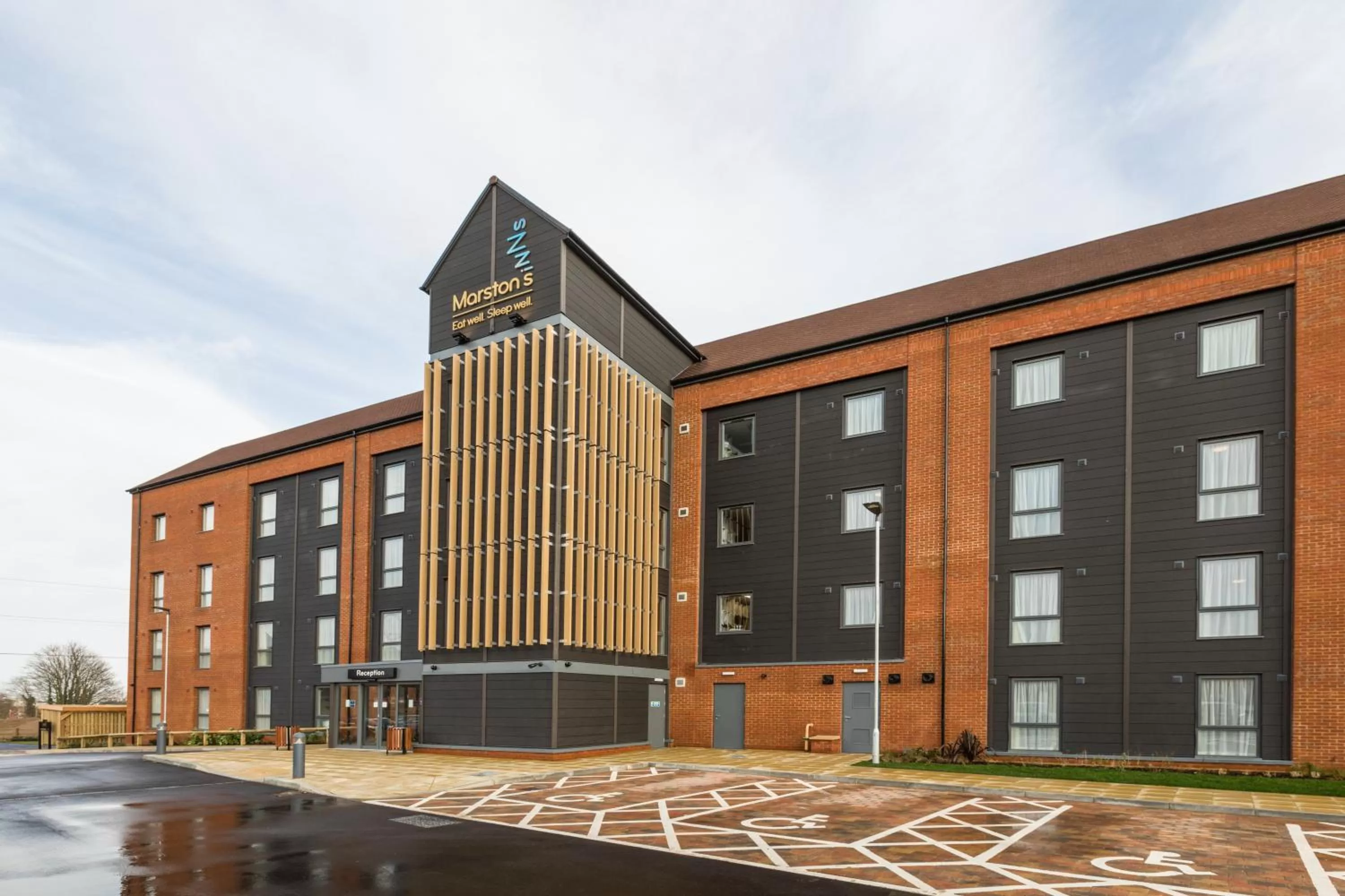 Facade/entrance in Spring River Ebbsfleet by Marston's Inns