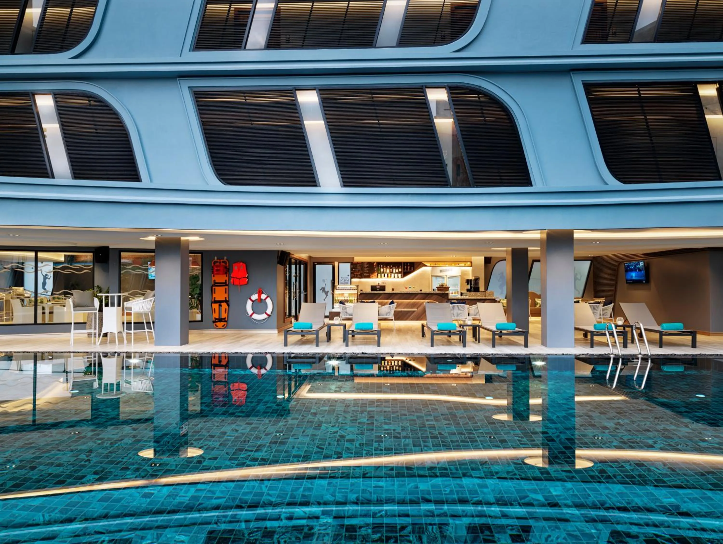 Pool view in The Oceanic Sportel Phuket - SHA Extra Plus