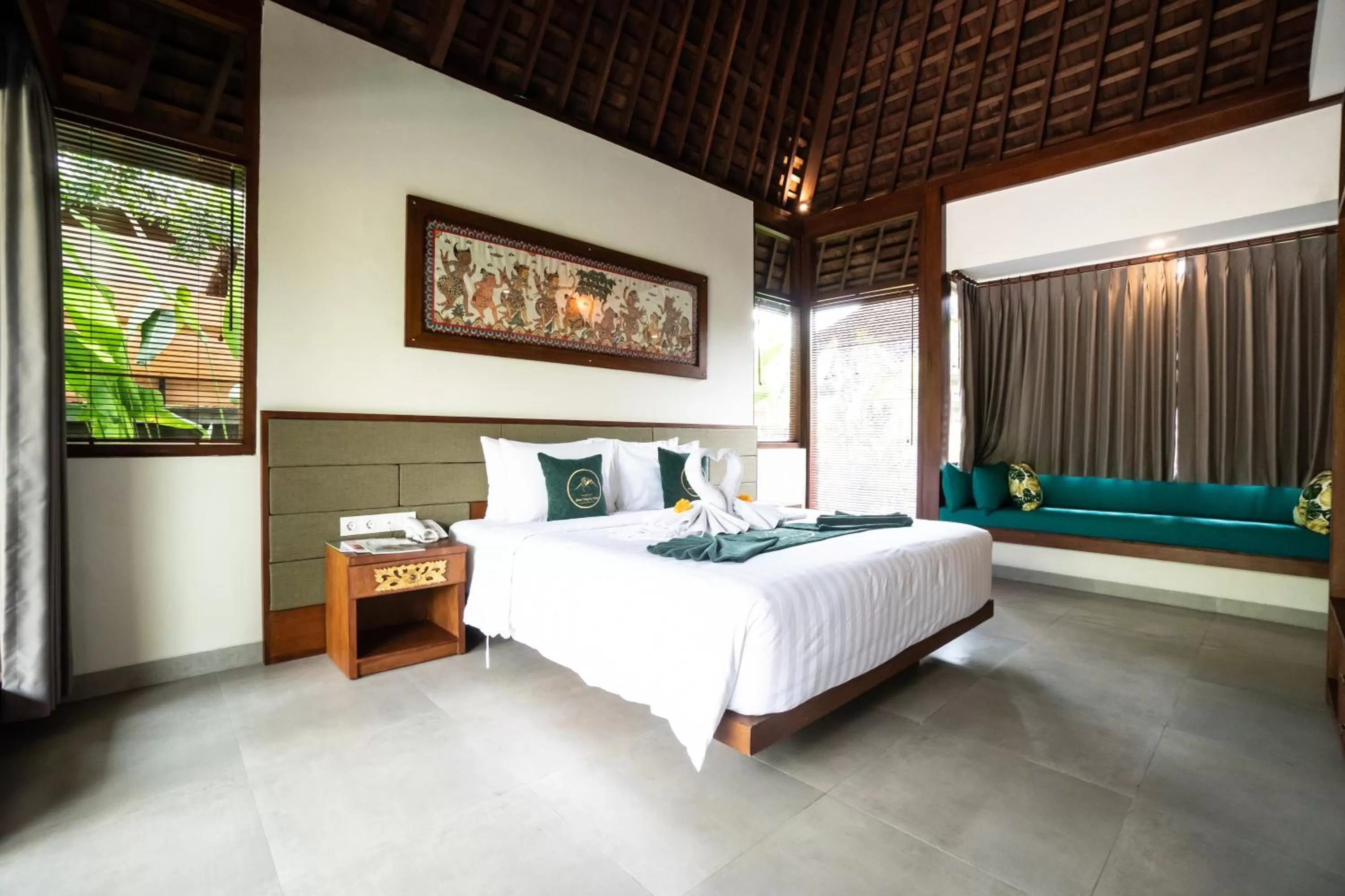 Photo of the whole room, Bed in Alam Wayang Ubud - CHSE Certified