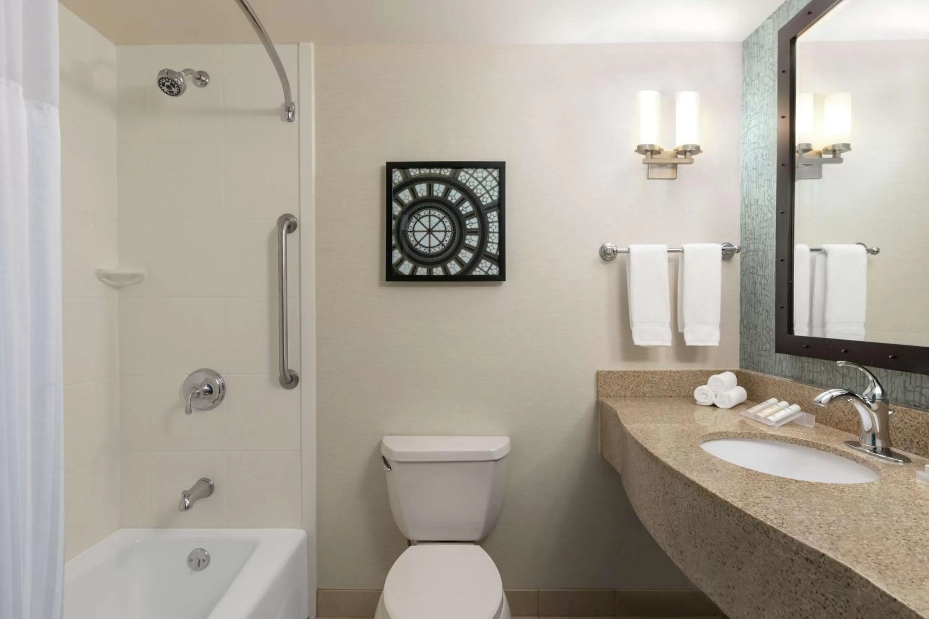 Bathroom in Hilton Garden Inn Troy