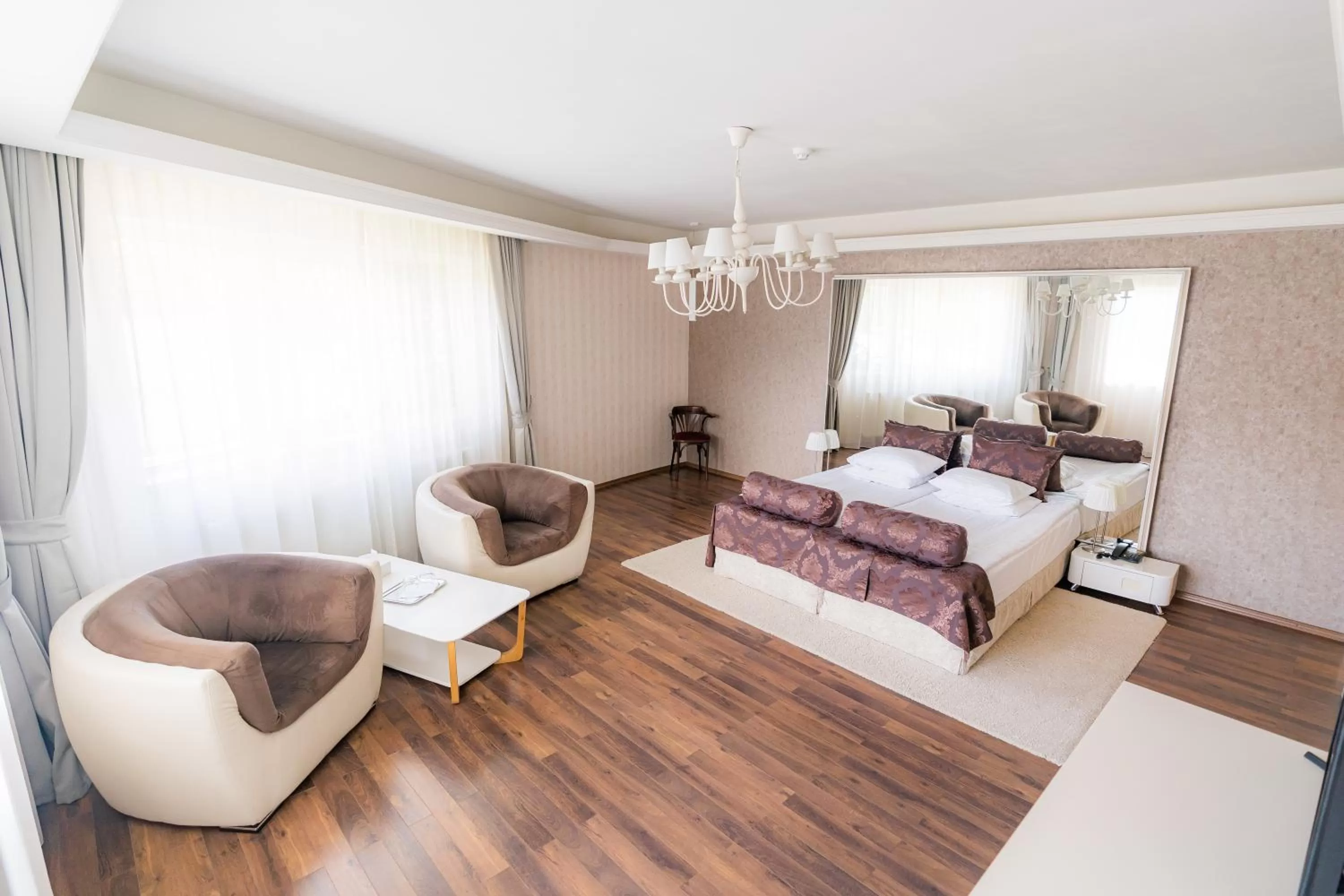 Bed in Hotel Belvedere