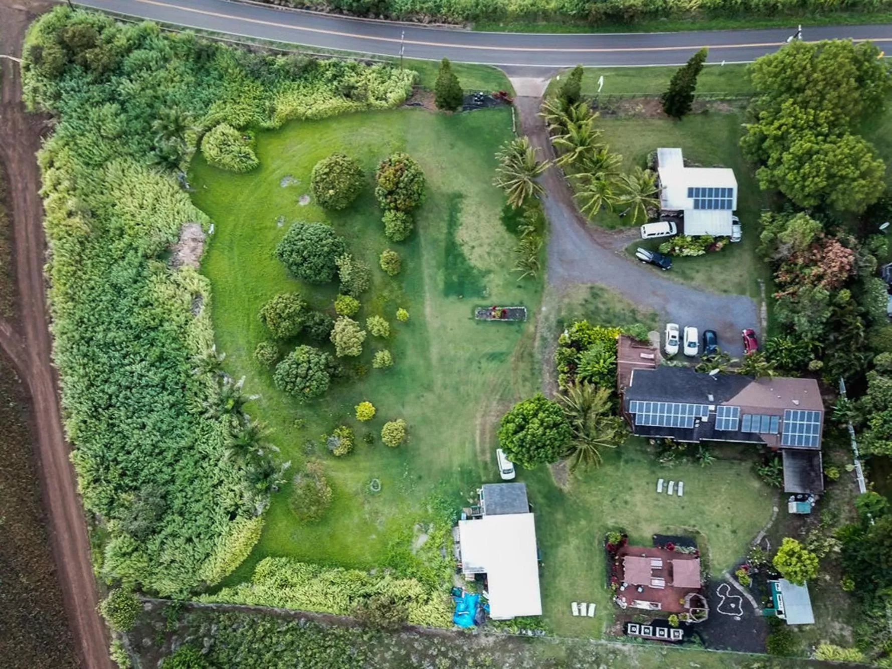Bird's eye view in God's Peace of Maui