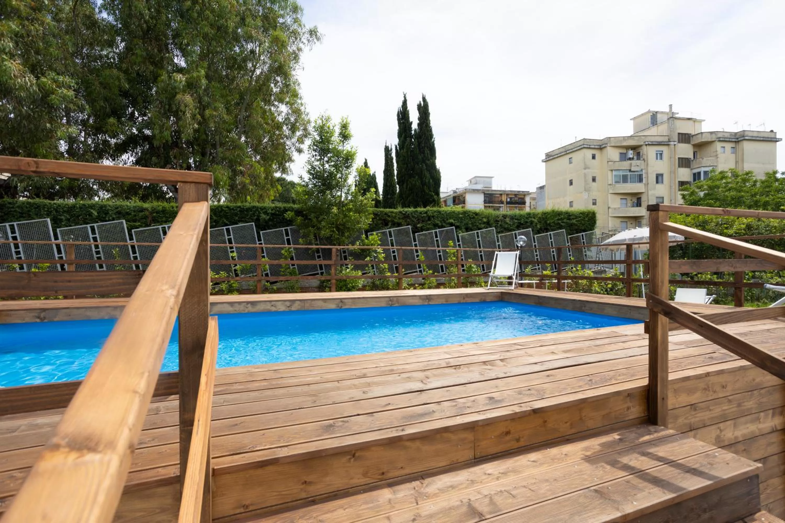 Swimming pool in Residence O'Sole Mio Pompei