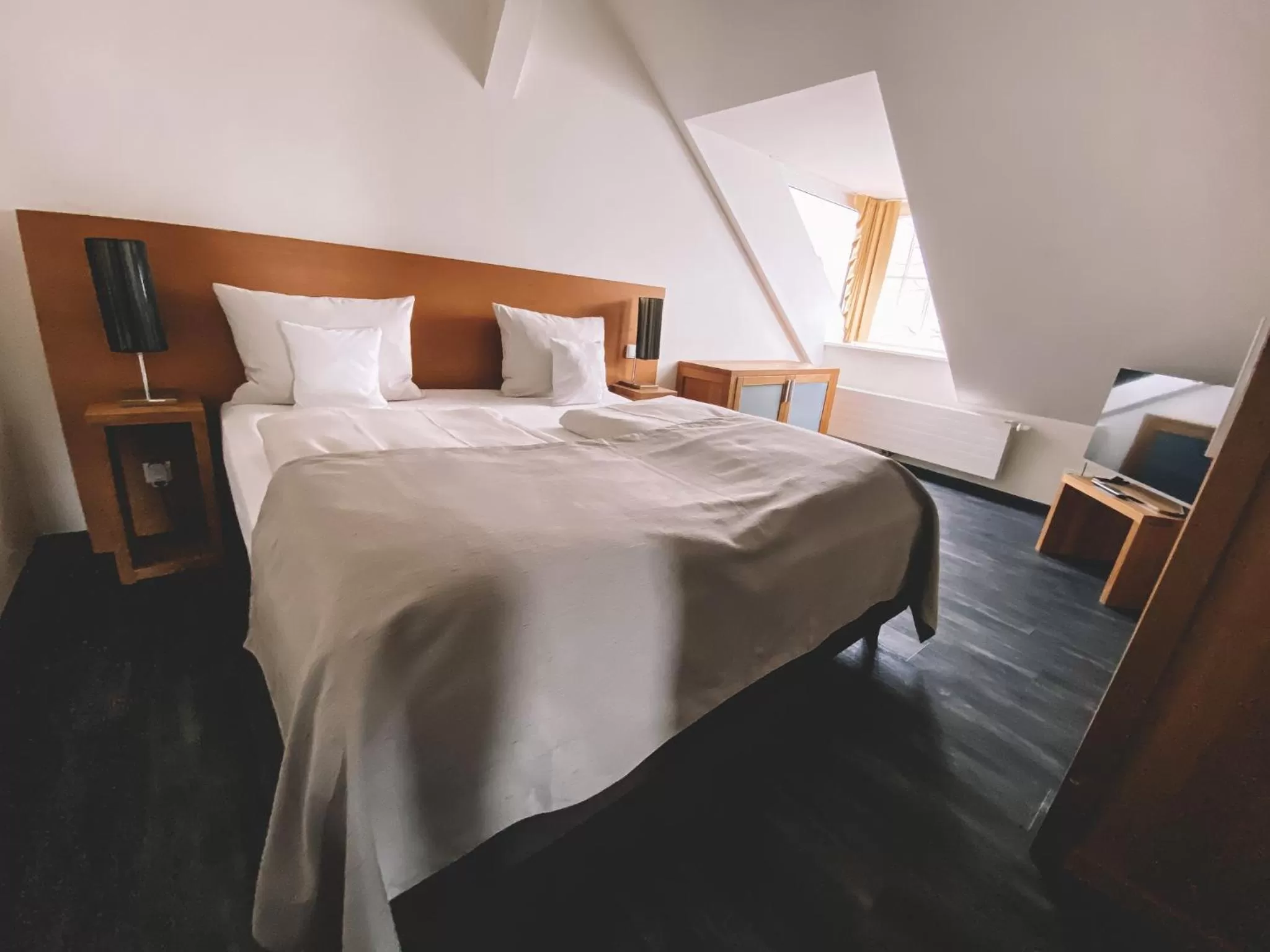 Bedroom, Bed in Hotel Hafenresidenz Stralsund