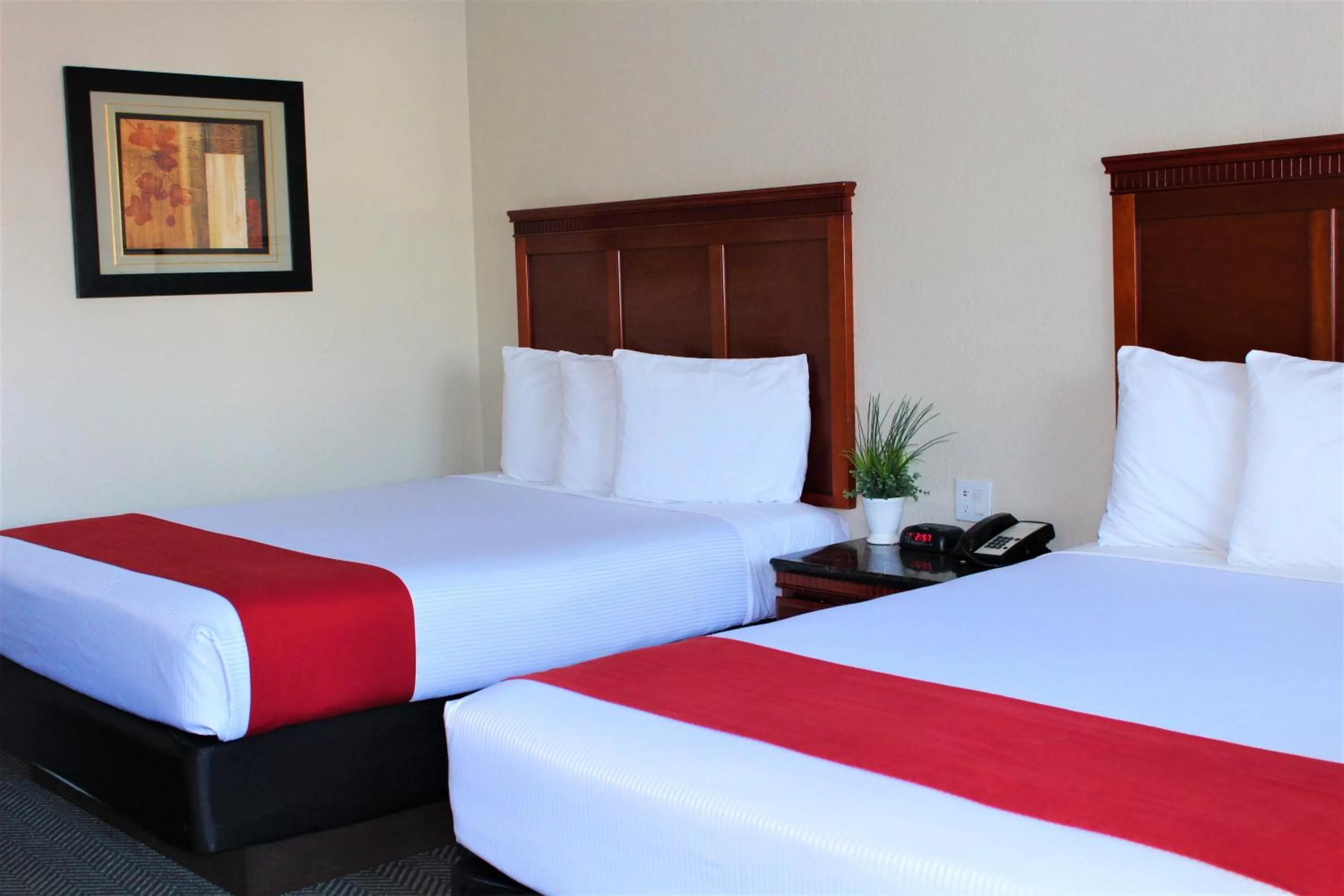 Bedroom, Bed in Rodeway Inn South San Francisco Airport