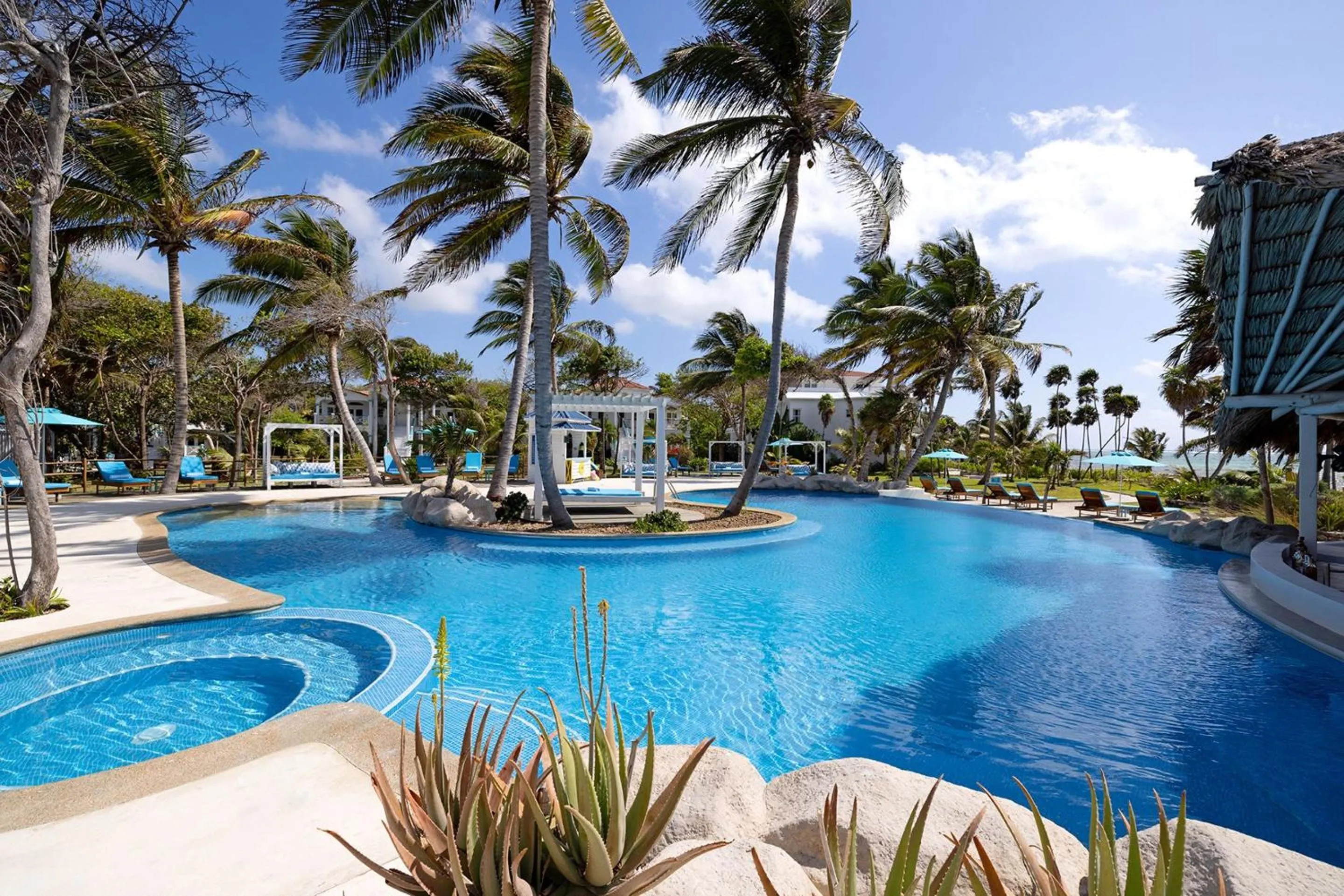 Swimming pool in Margaritaville Beach Resort Ambergris Caye - Belize