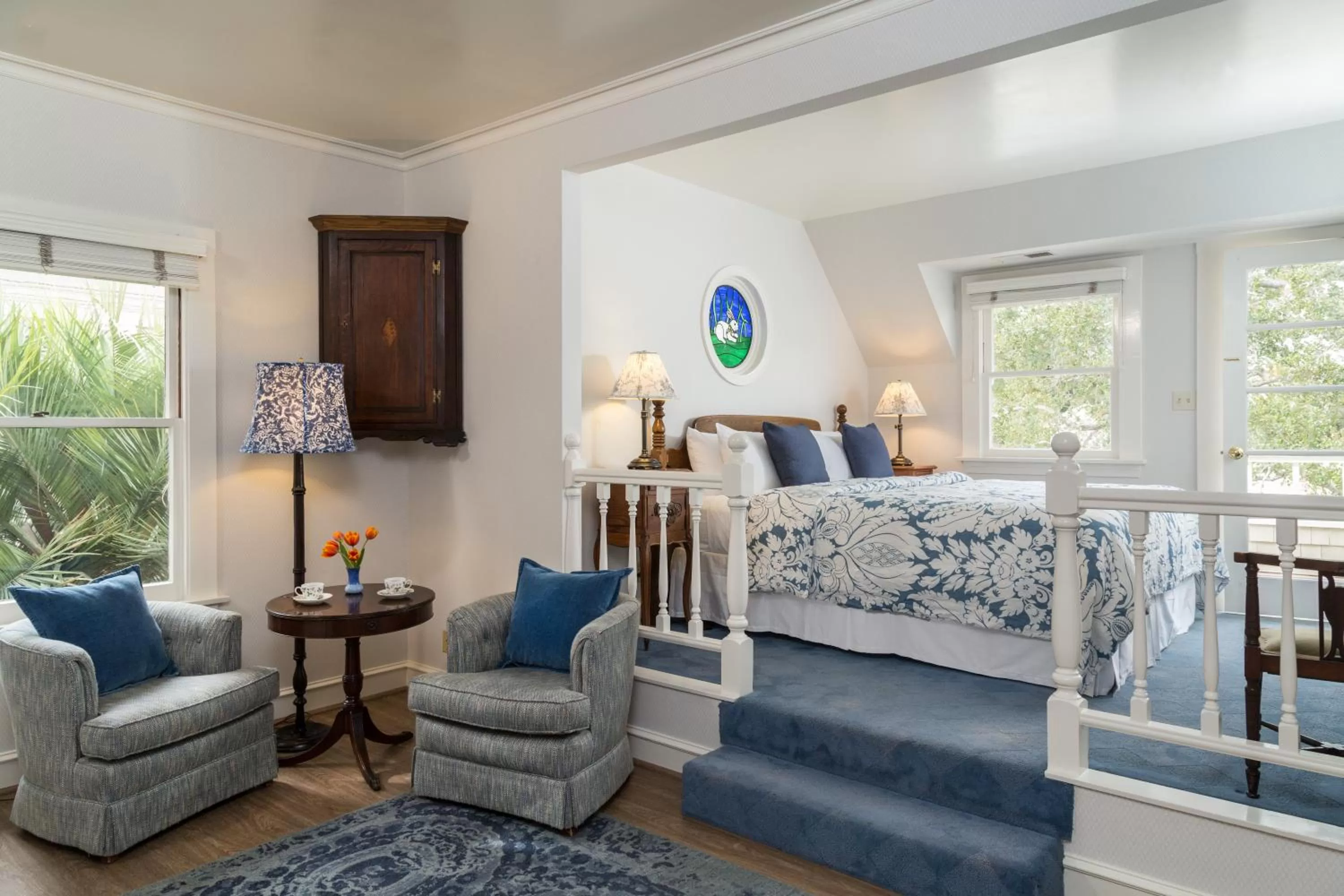 Garden view in Cheshire Cat Inn & Cottages