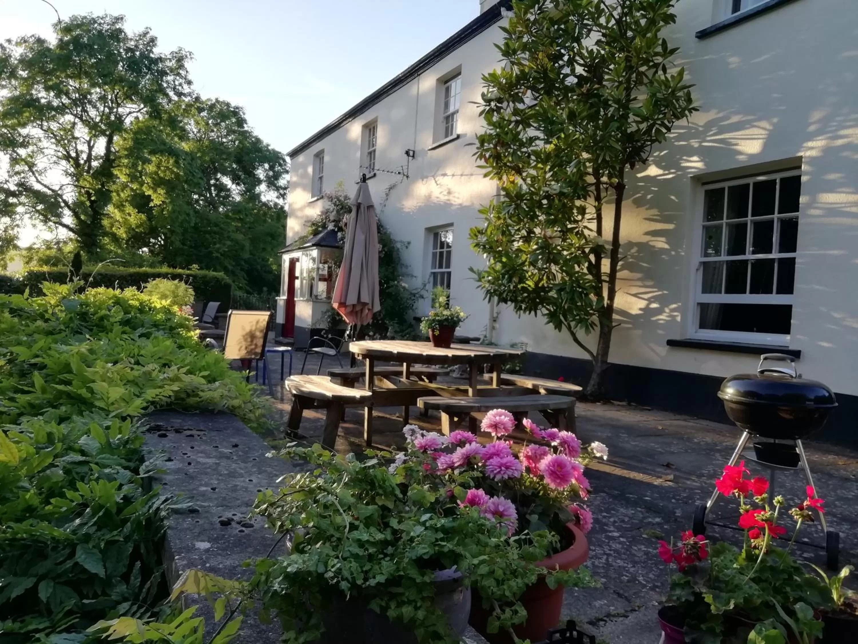 Balcony/Terrace in Buckley Farmhouse B & B