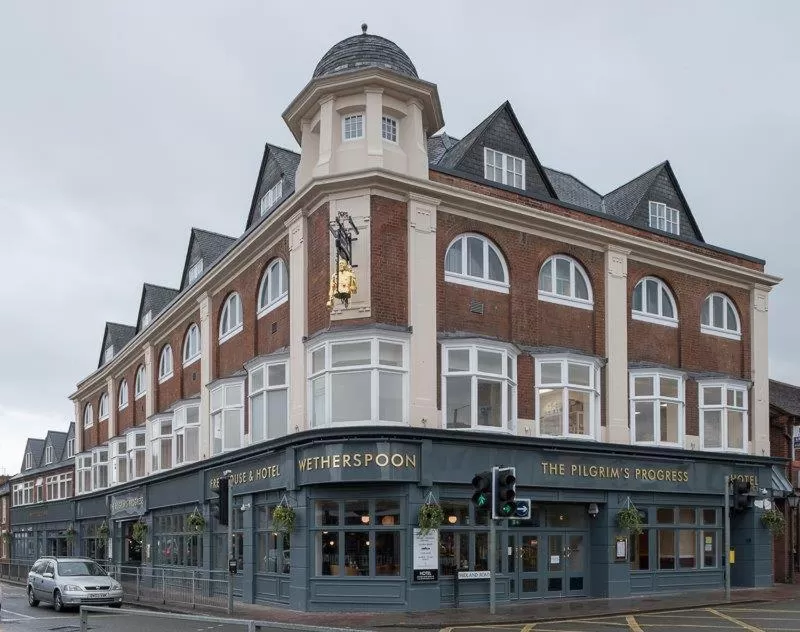 Facade/entrance, Property Building in Pilgrims Progress Wetherspoon