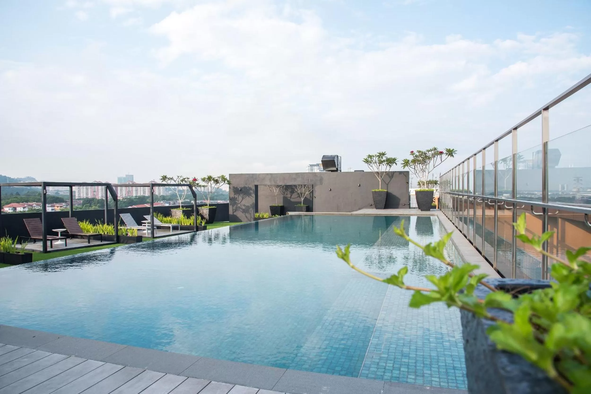 Swimming pool in MTREE Hotel