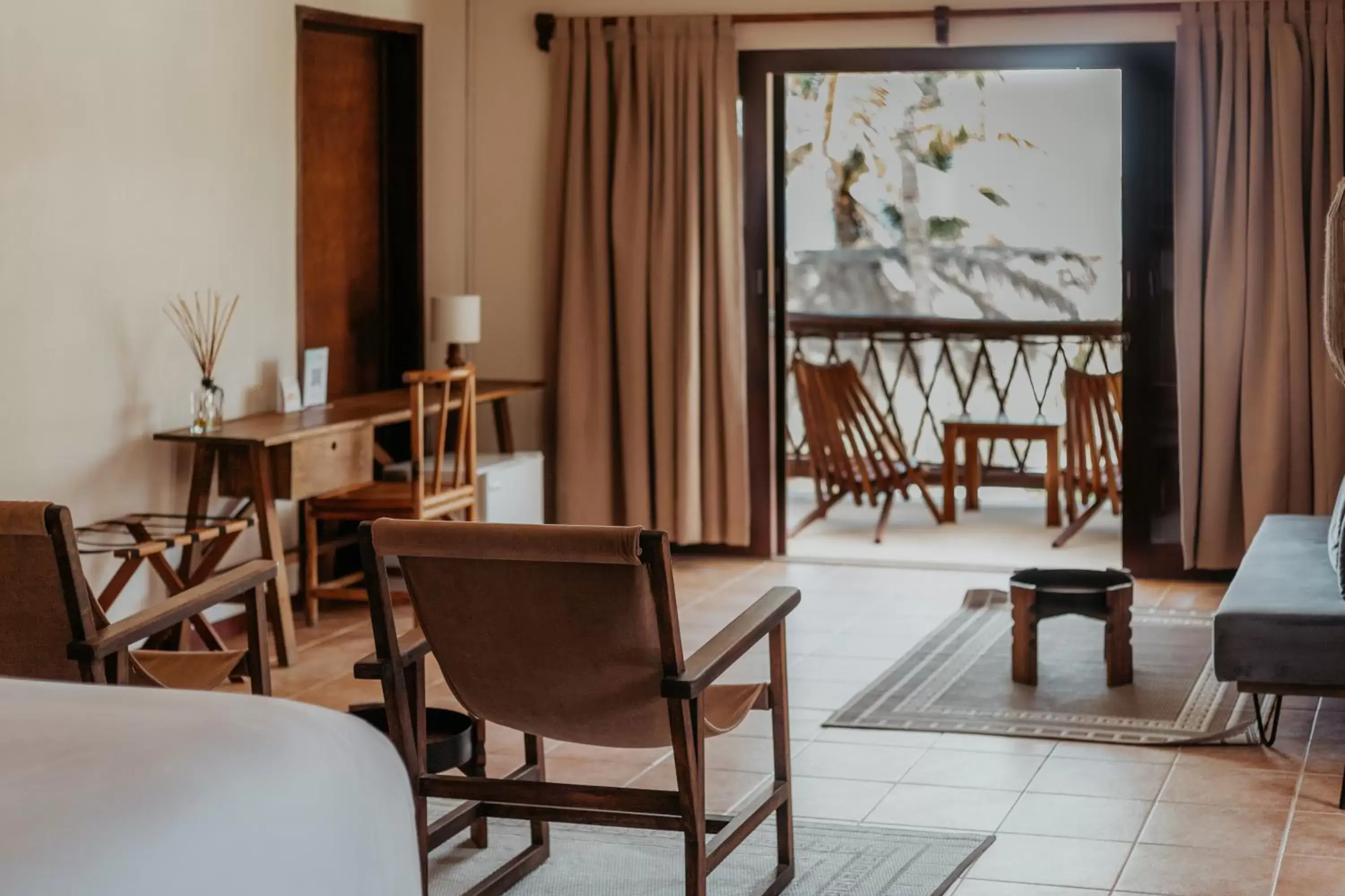 Deluxe King Room with Ocean View in Selina Tulum Deluxe King Room with Ocean View in Selina Tulum