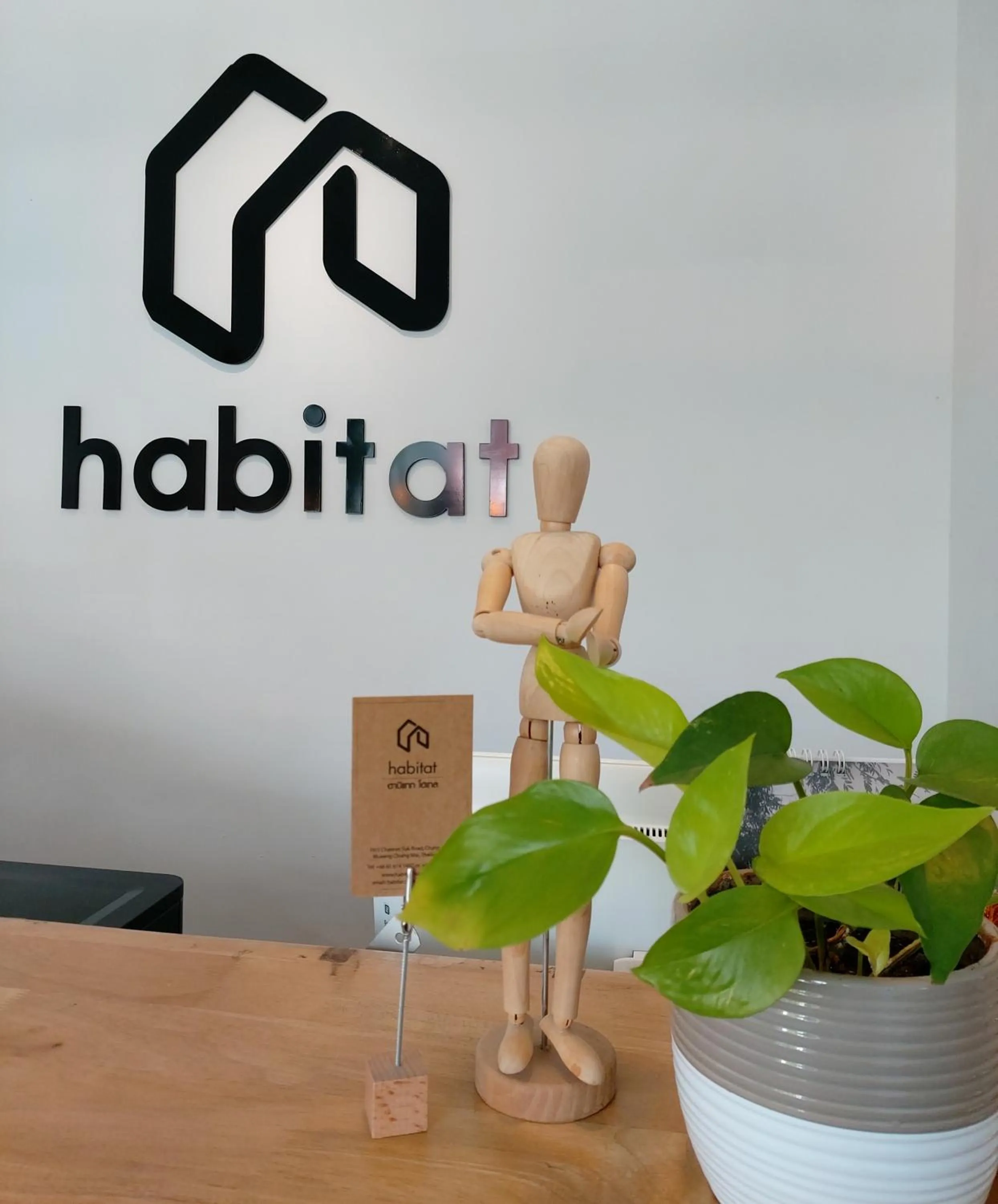 Property logo or sign in Habitat Hotel