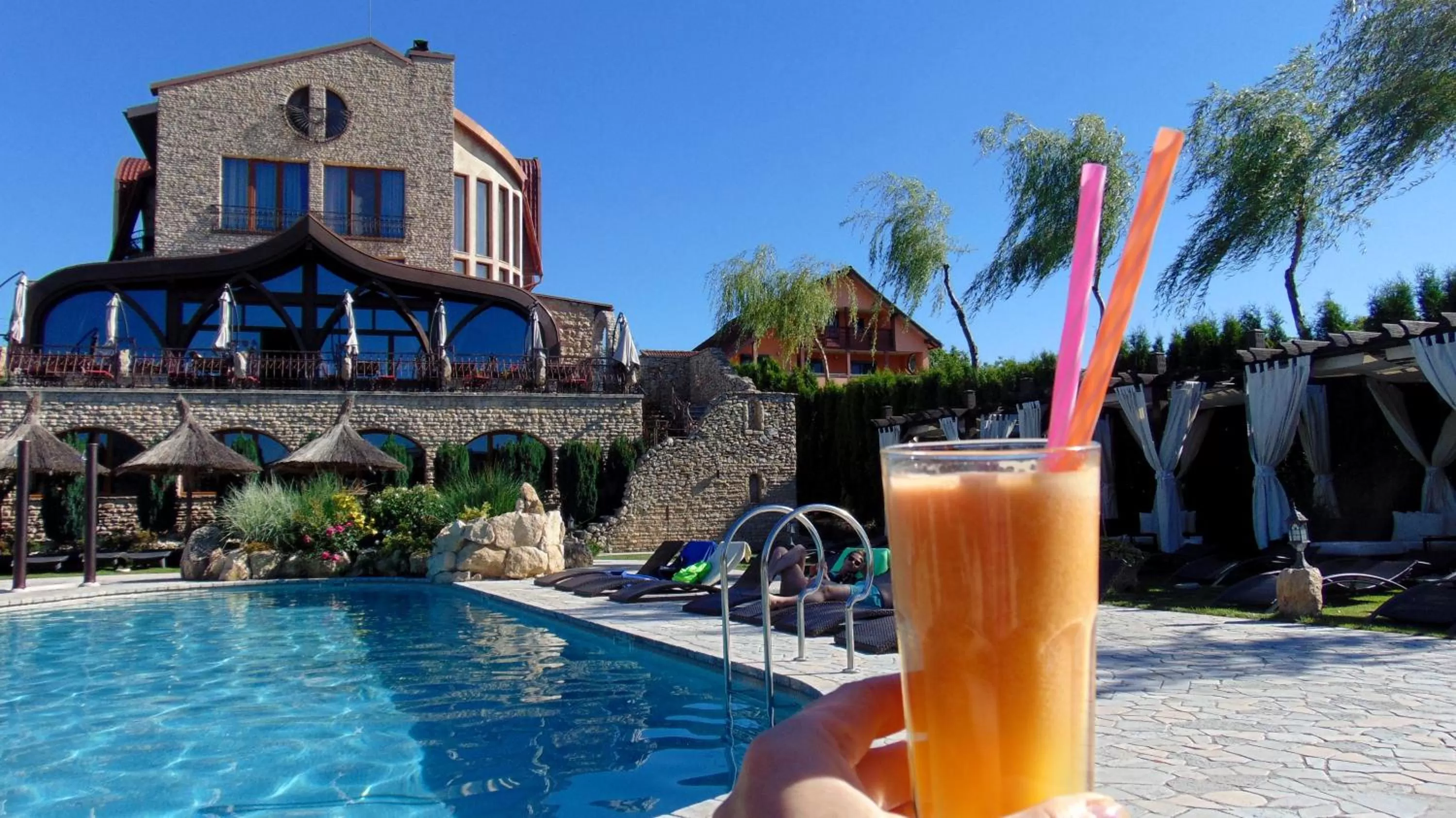 Swimming pool in Castel Transilvania