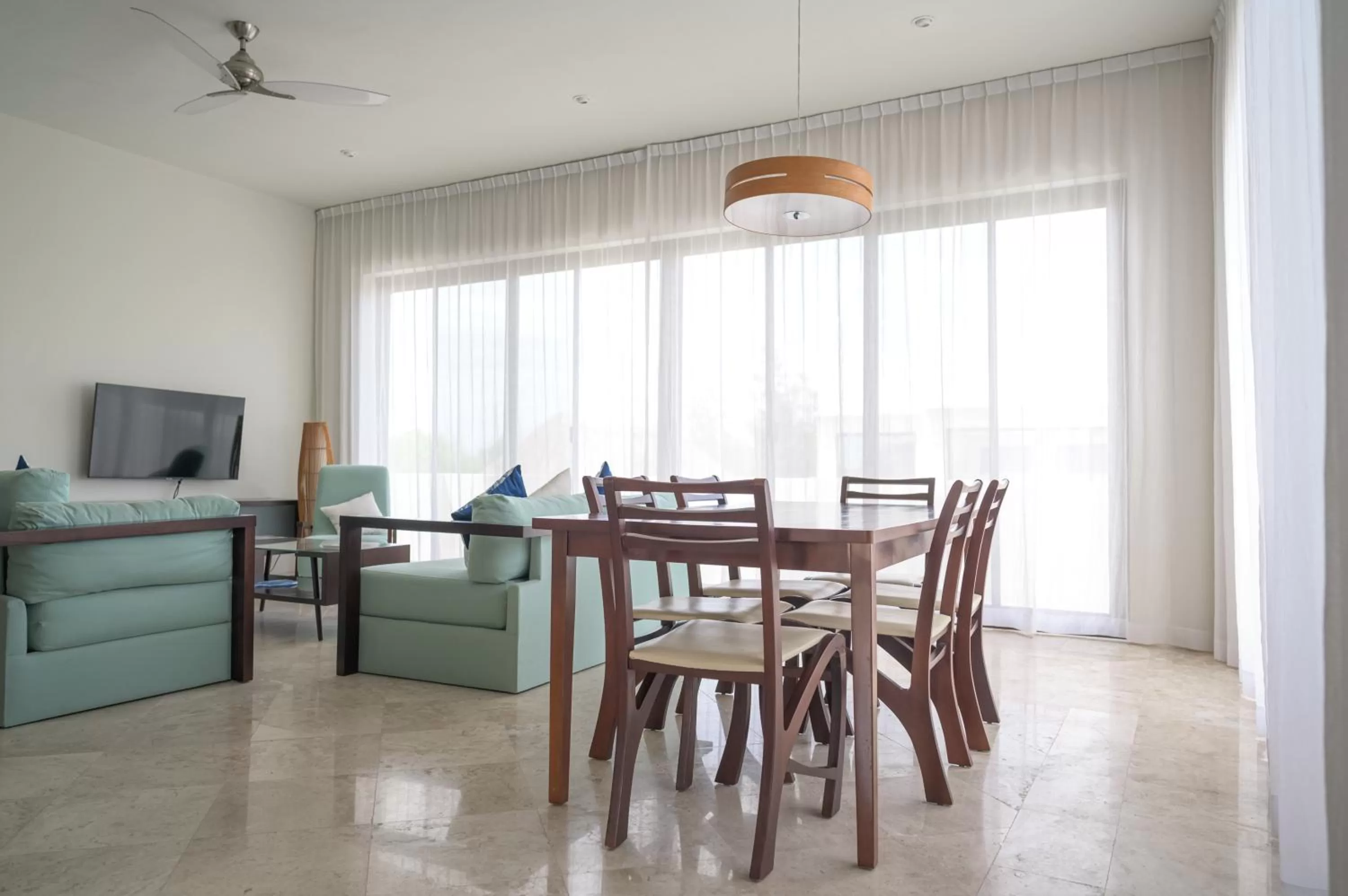 Living room in Intima Resort Tulum Adults Only (Clothing Optional)