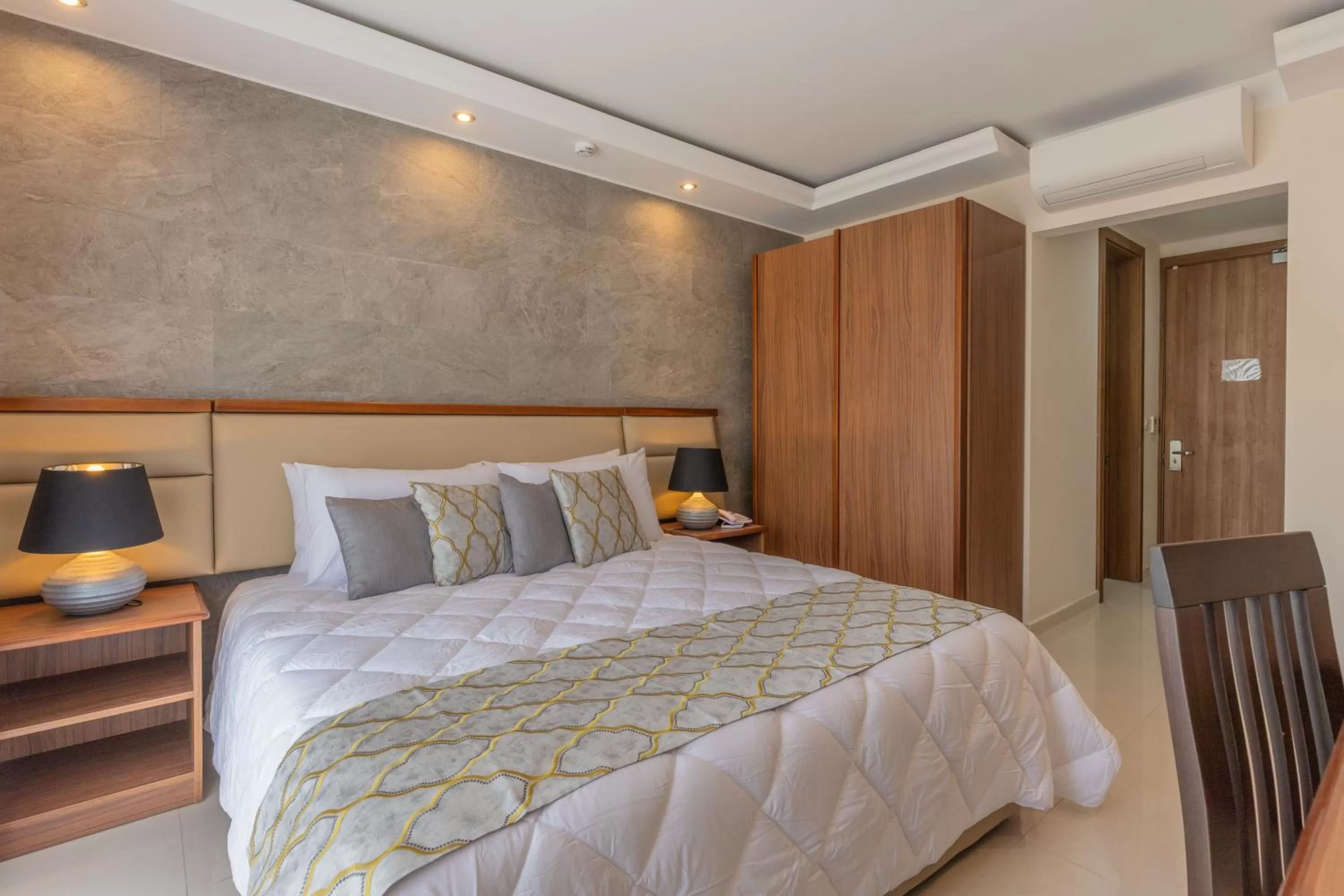 Bed in Dun Gorg Guest House