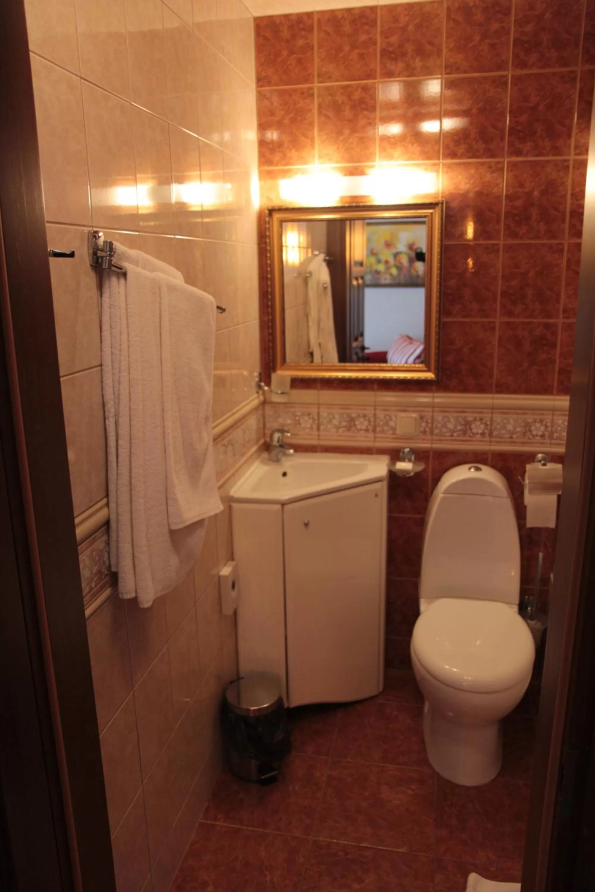 Bathroom in Svečių namai Minge