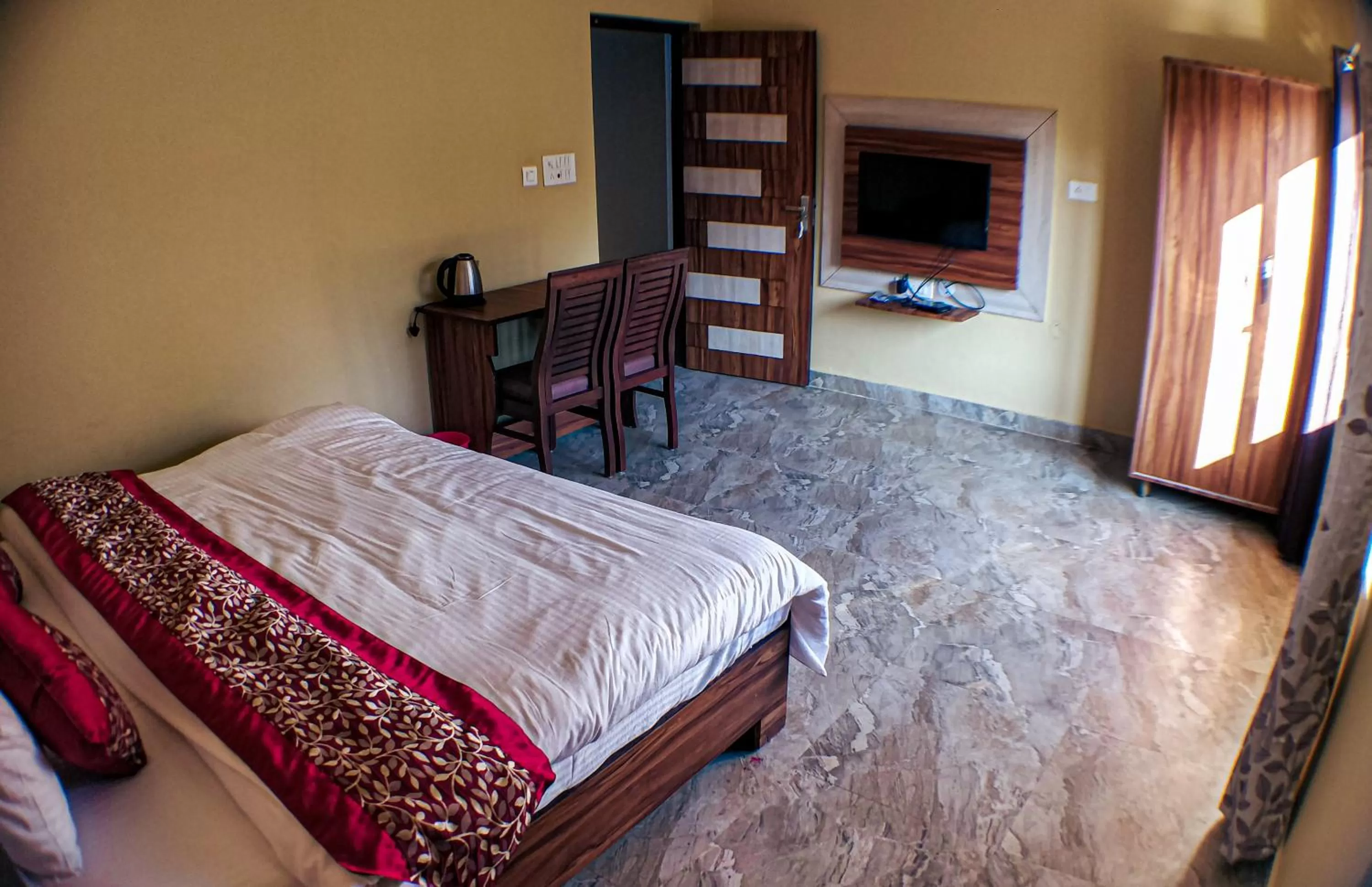 Bed in Sakura Guest House