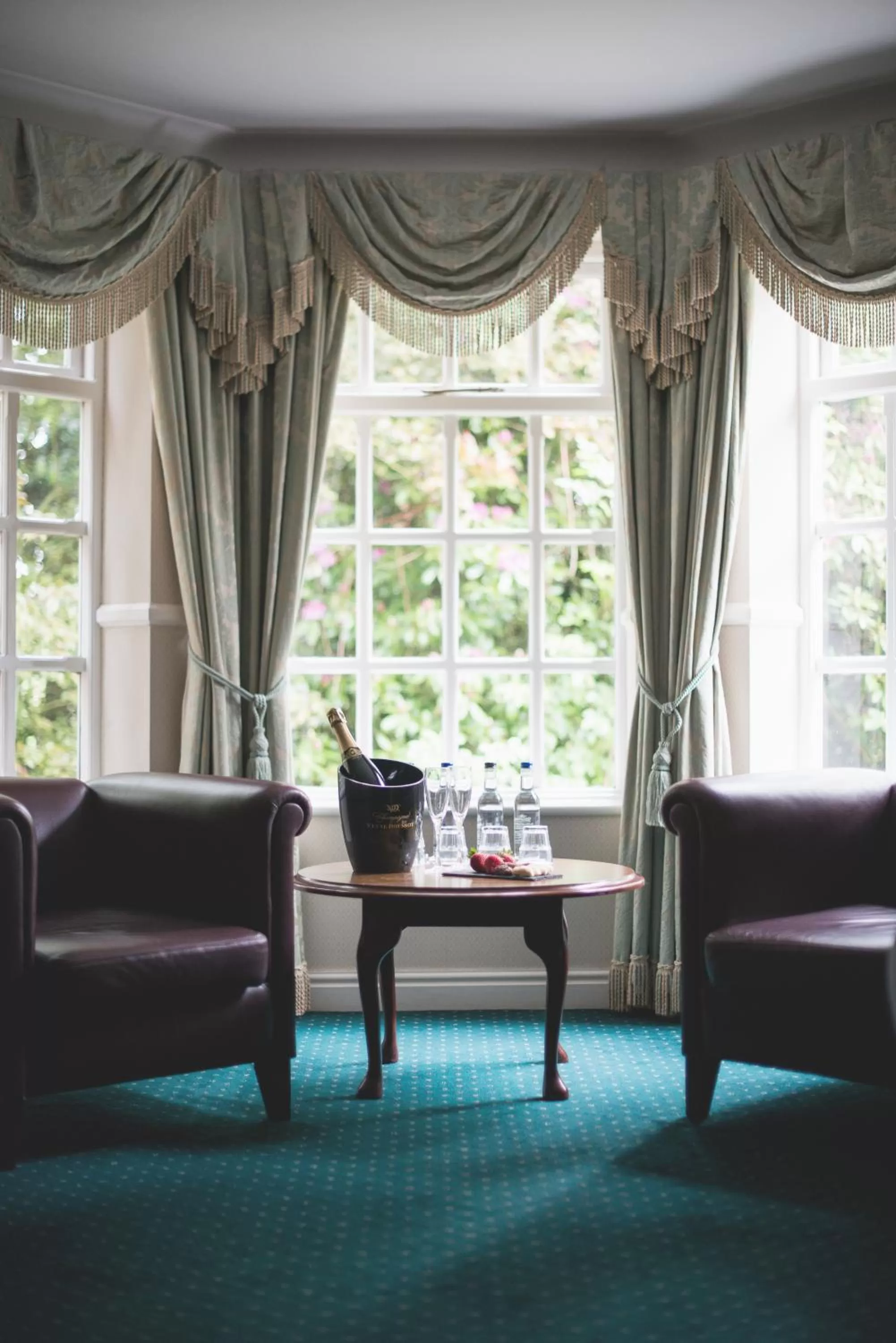 Bedroom in Mere Court Hotel
