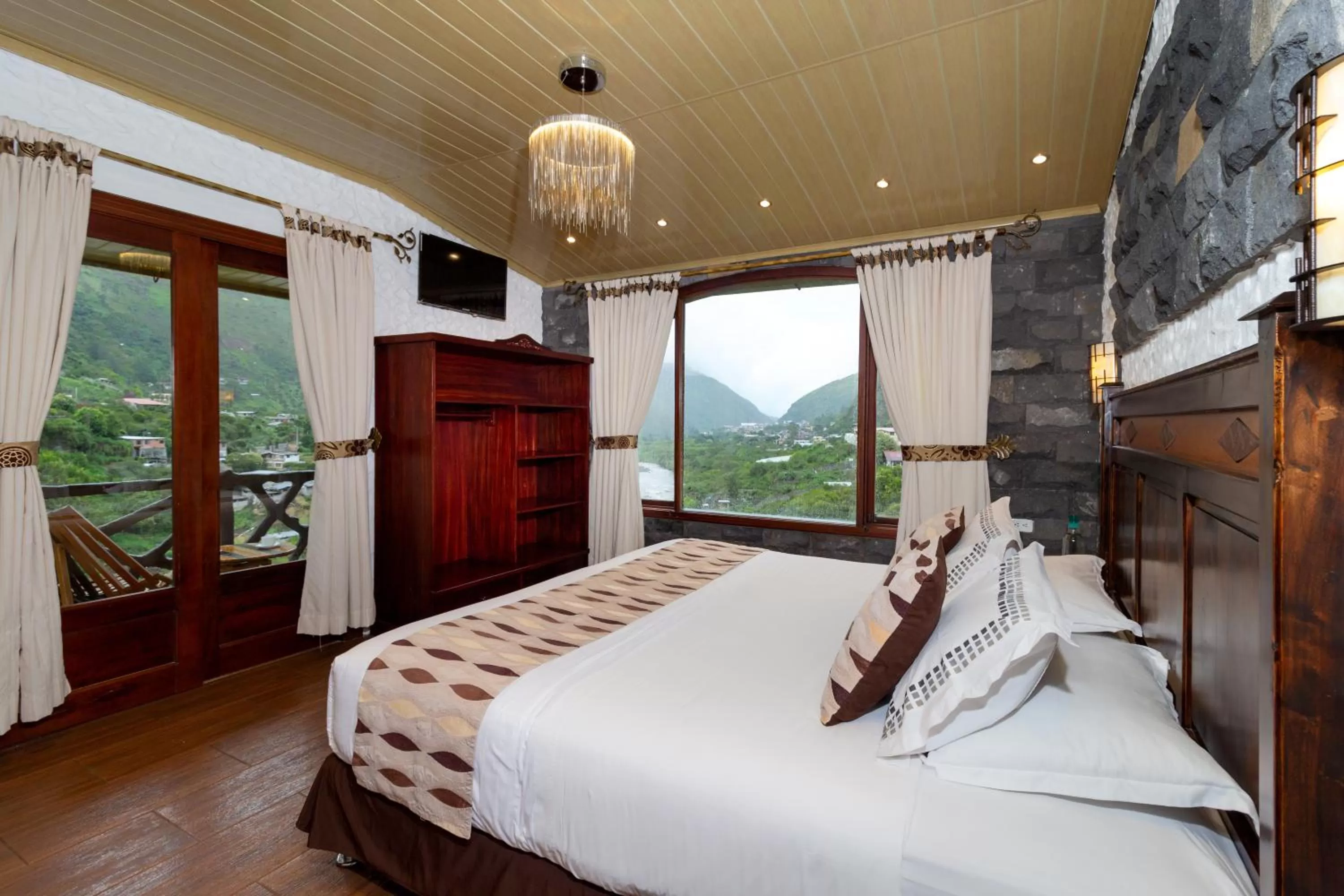 Bedroom, Bed in Aldea Real Eco Friendly